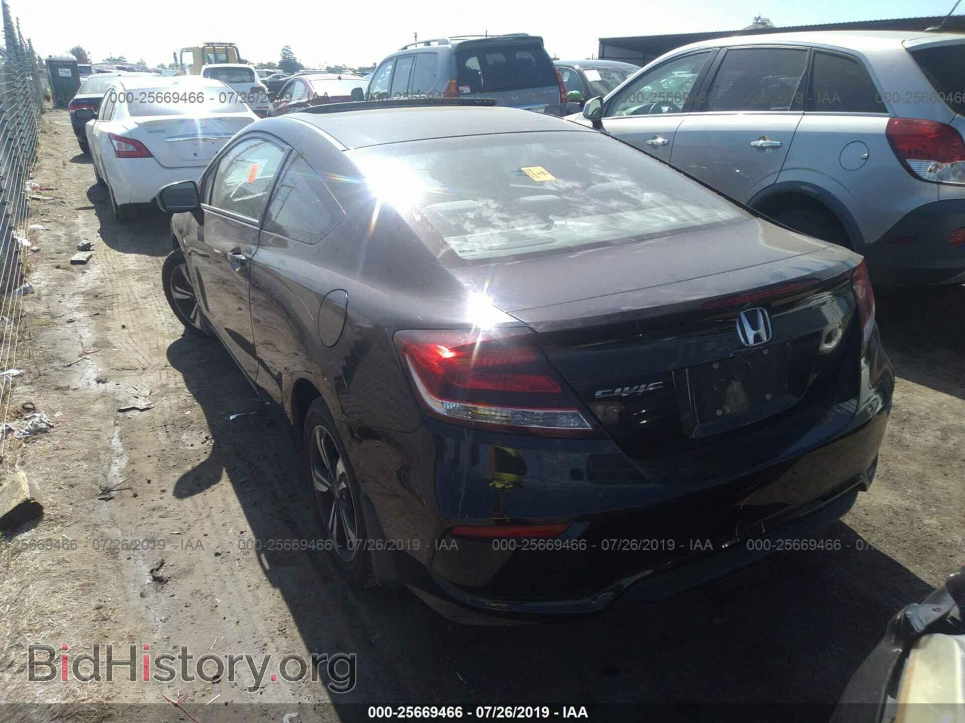 2014 HONDA CIVIC - VIN: 2HGFG3B87EH504091 - Фото 3