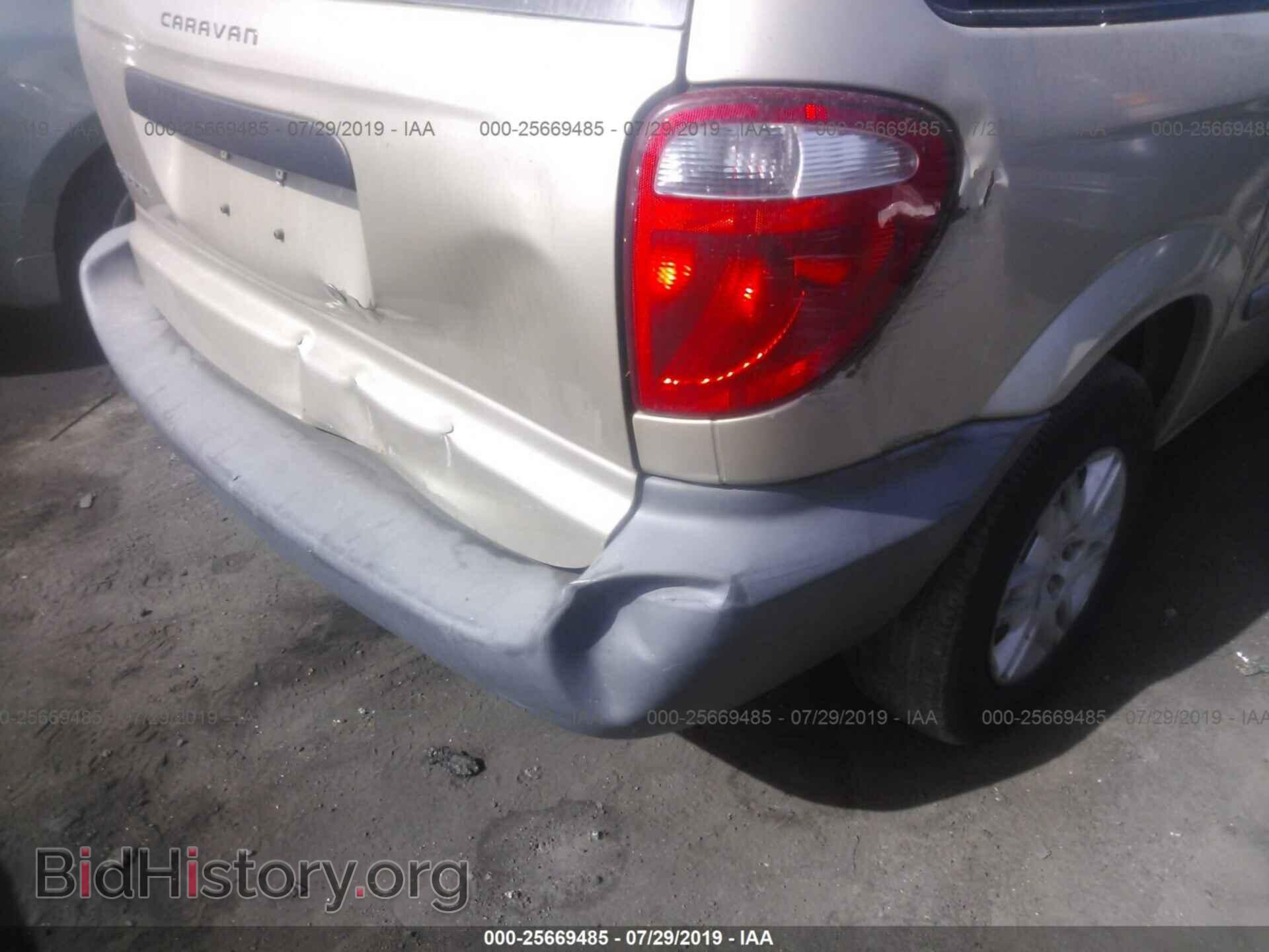 2006 DODGE CARAVAN - VIN: 1D4GP25B26B712235 - Фото 6