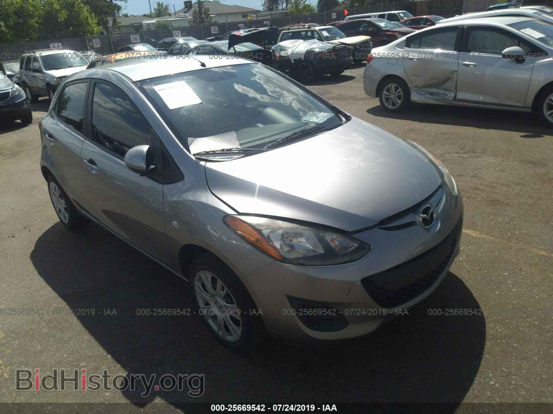 Photo JM1DE1KZ9C0133400 - MAZDA MAZDA2 2012