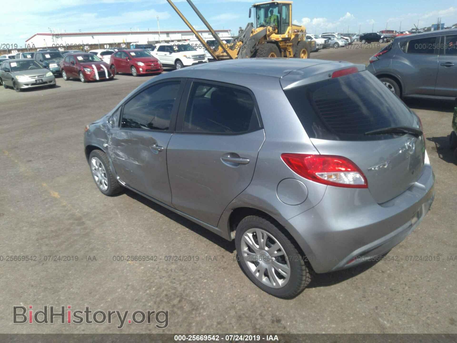 2012 MAZDA MAZDA2 - VIN: JM1DE1KZ9C0133400 - Фото 3