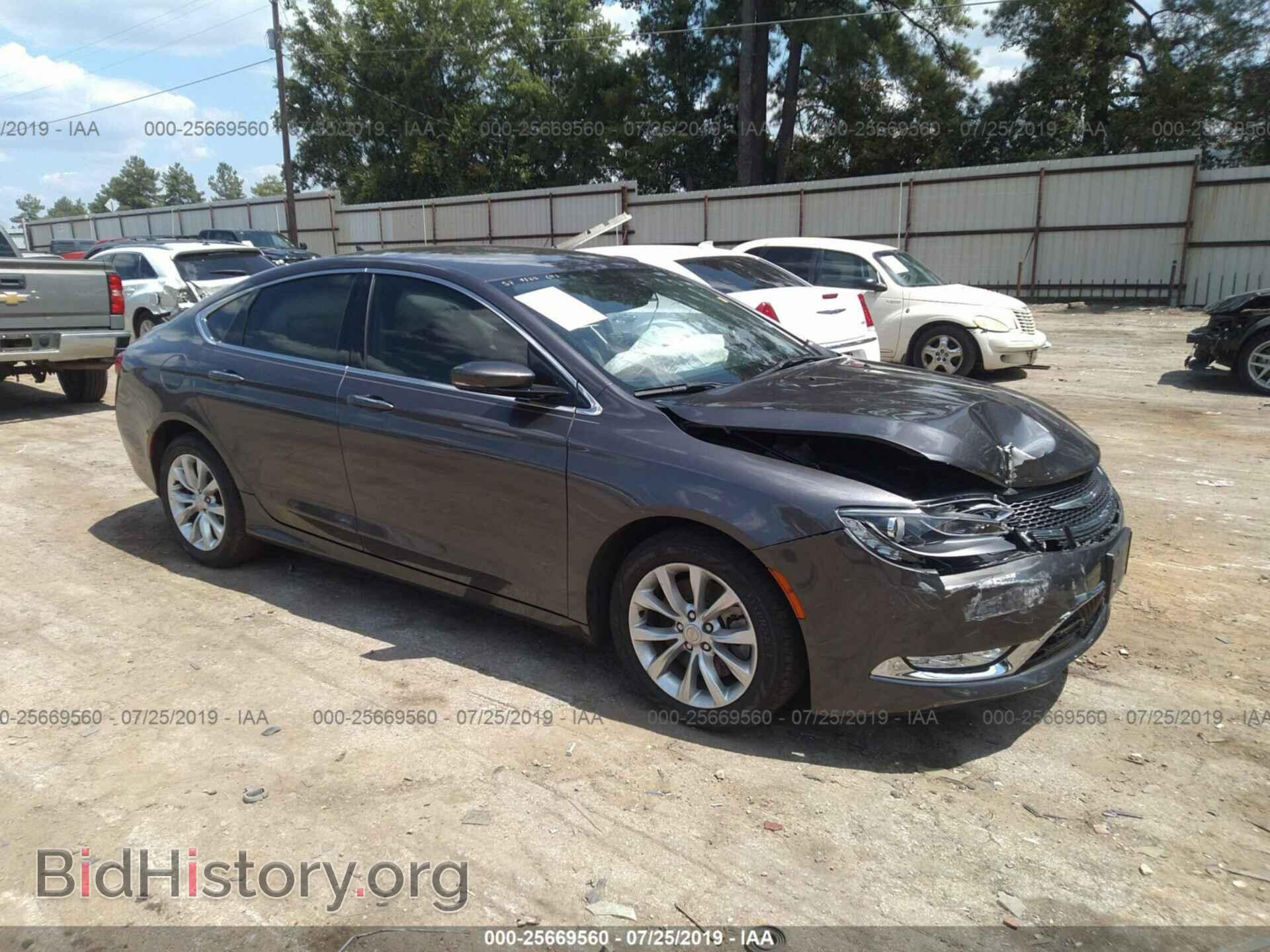 Фотография 1C3CCCCG0FN549132 - CHRYSLER 200 2015