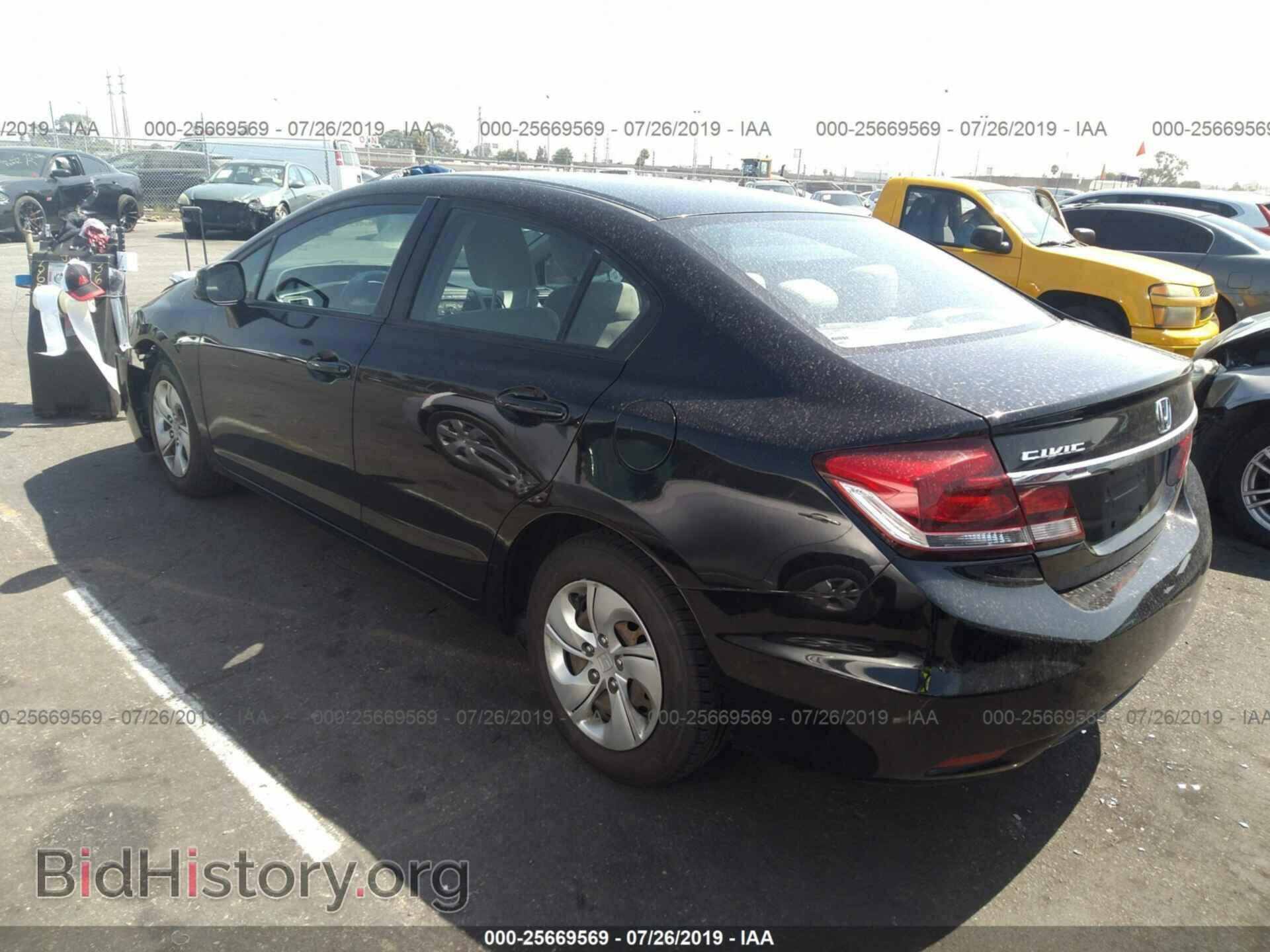 2013 HONDA CIVIC - VIN: 19XFB2F5XDE209200 - Фото 3