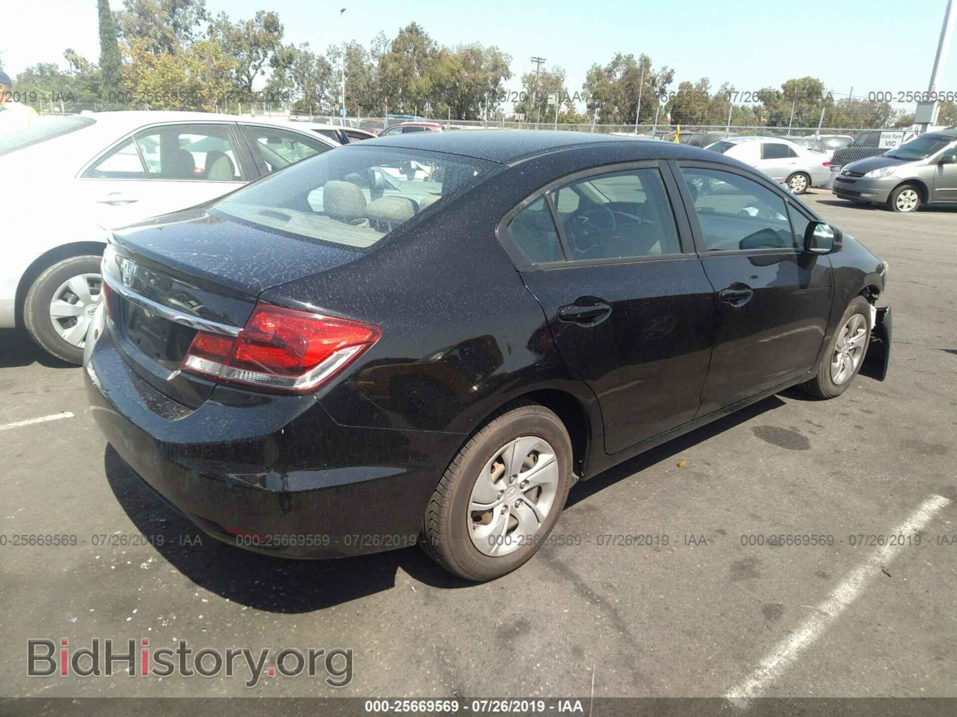 2013 HONDA CIVIC - VIN: 19XFB2F5XDE209200 - Фото 4