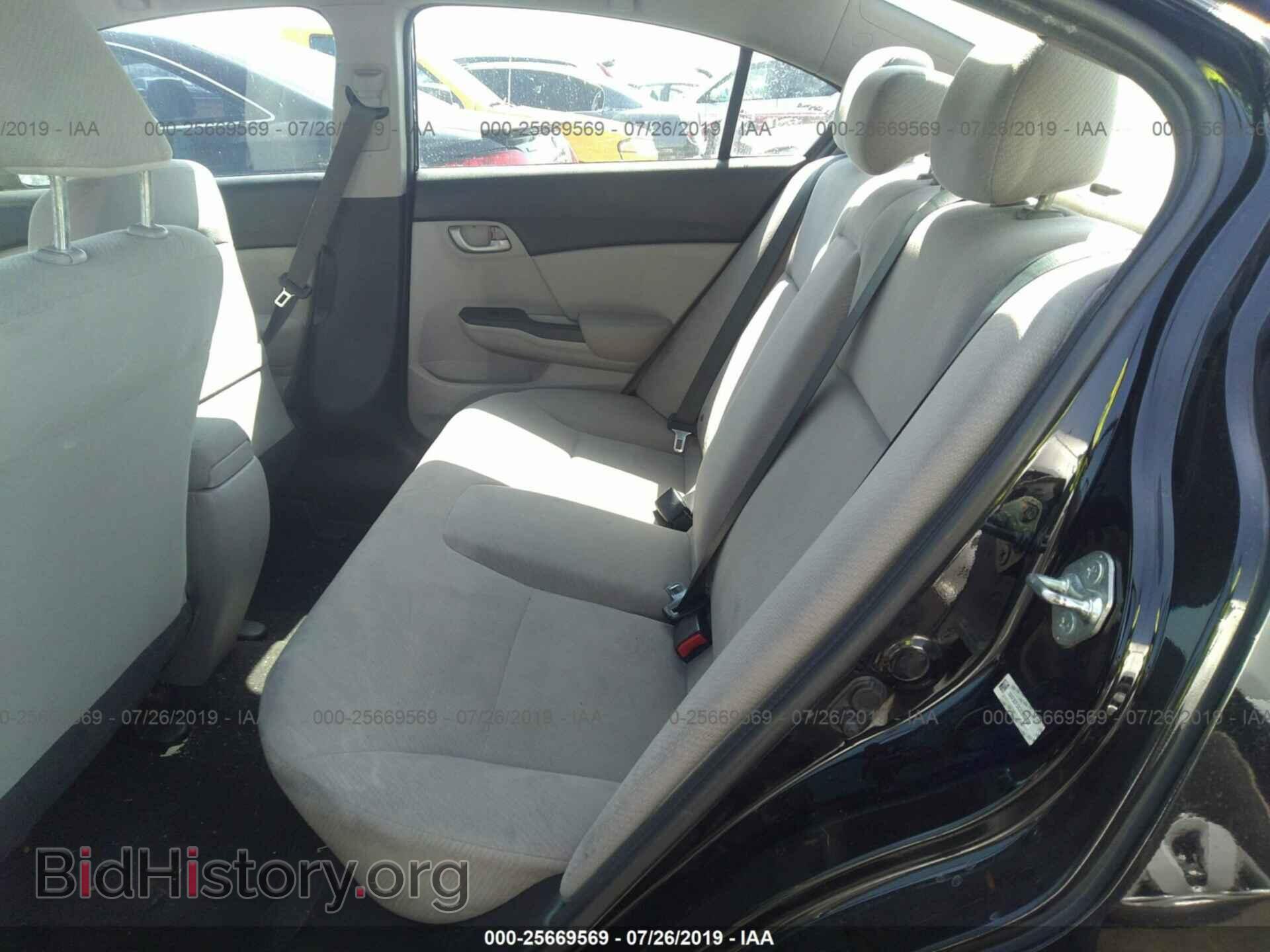 2013 HONDA CIVIC - VIN: 19XFB2F5XDE209200 - Фото 8