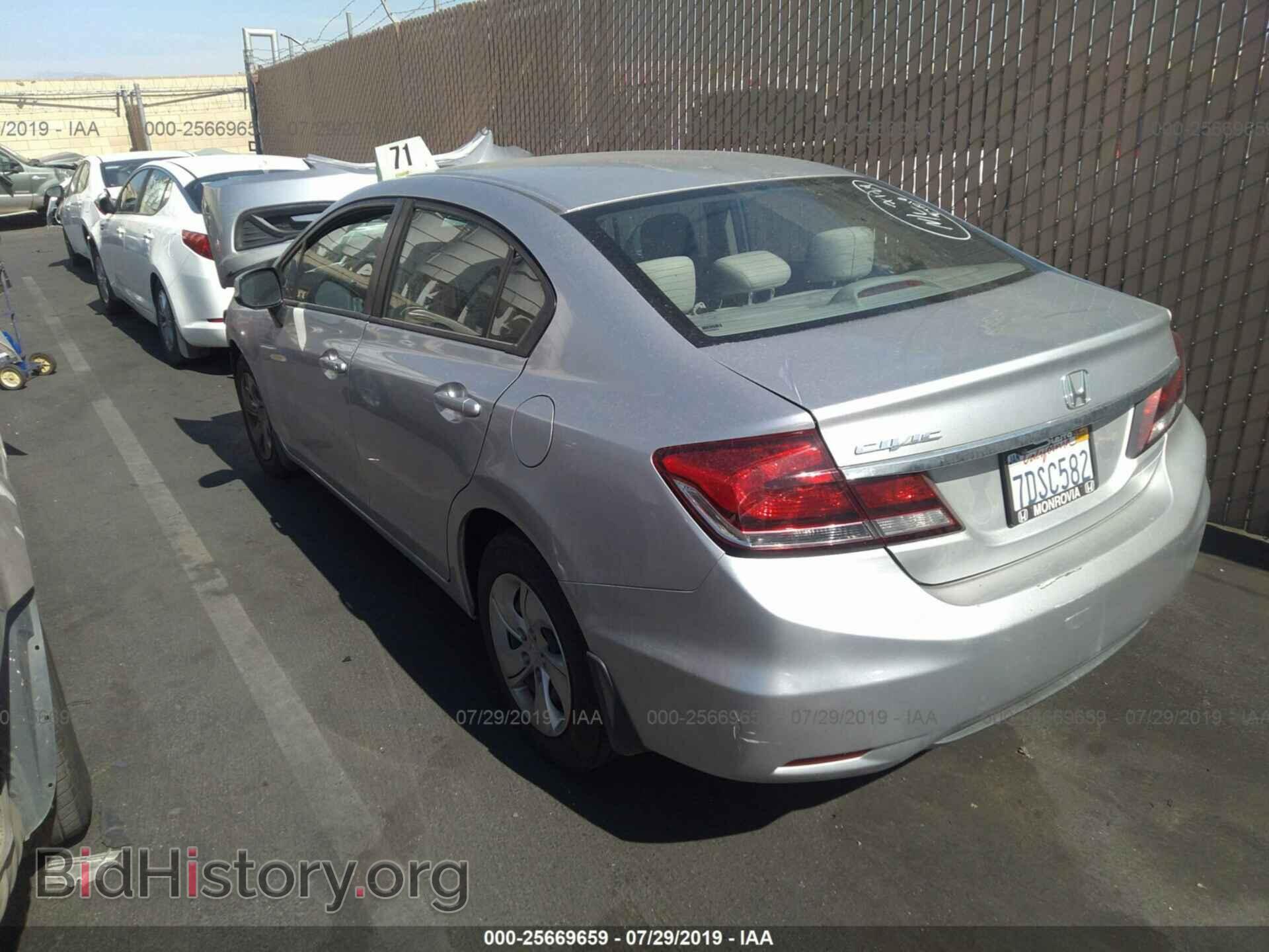 2013 HONDA CIVIC - VIN: 19XFB2F52DE273313 - Фото 3