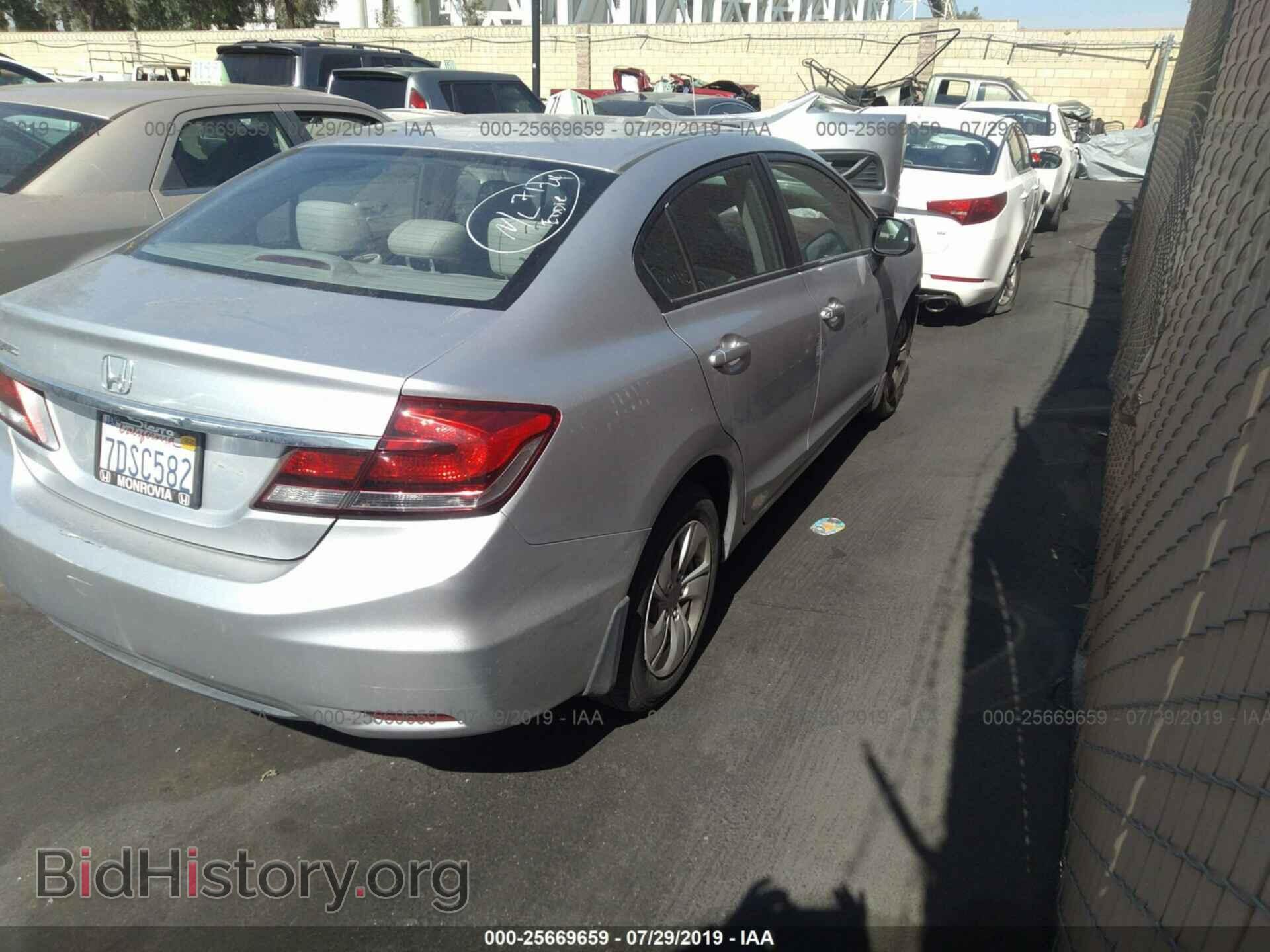 2013 HONDA CIVIC - VIN: 19XFB2F52DE273313 - Фото 4
