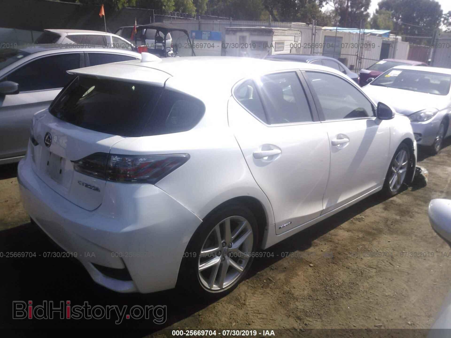 2015 LEXUS CT - VIN: JTHKD5BH3F2250261 - Фото 4