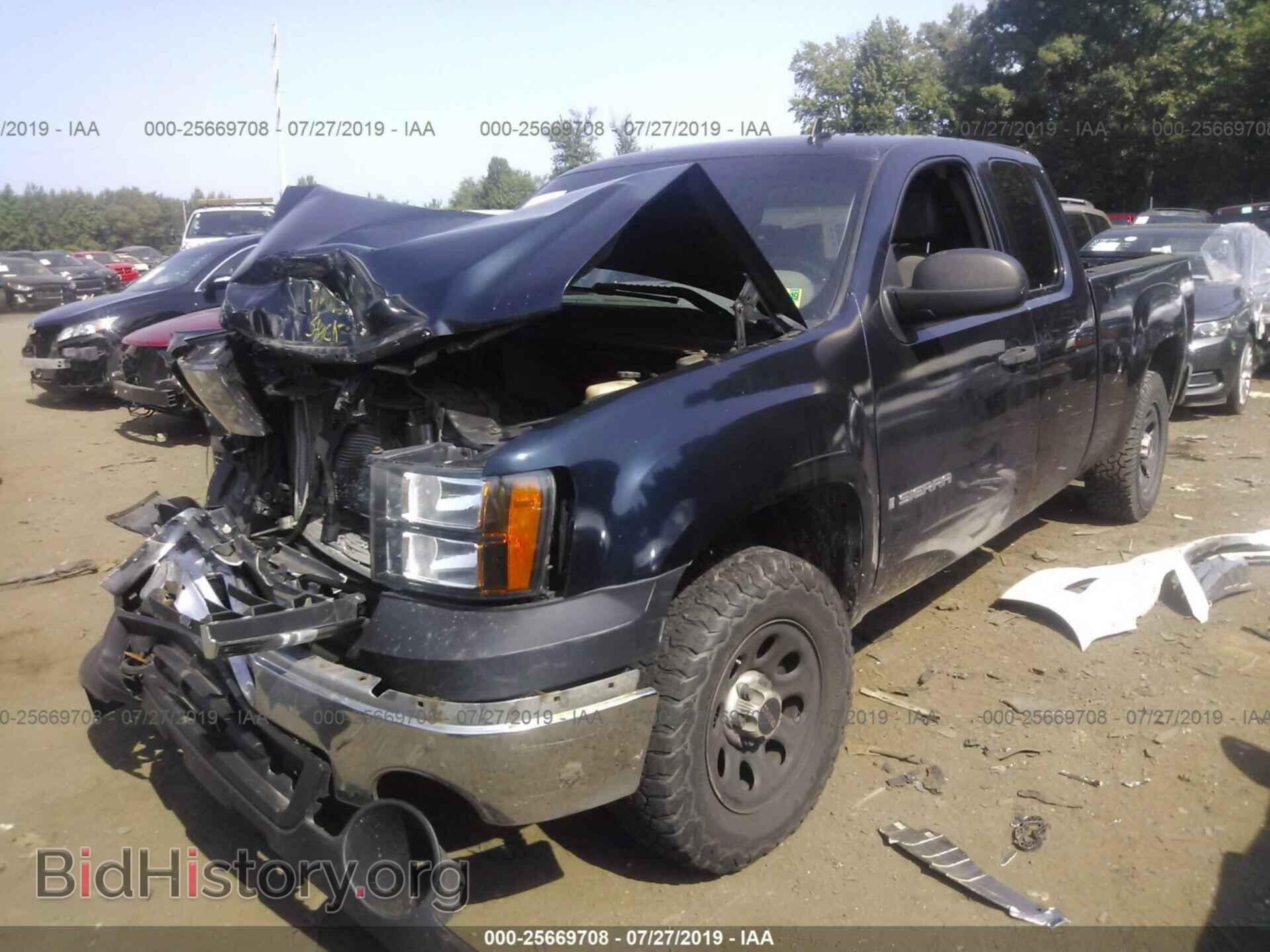 2007 GMC NEW SIERRA - VIN: 1GTEK19C47E501246 - Фото 2