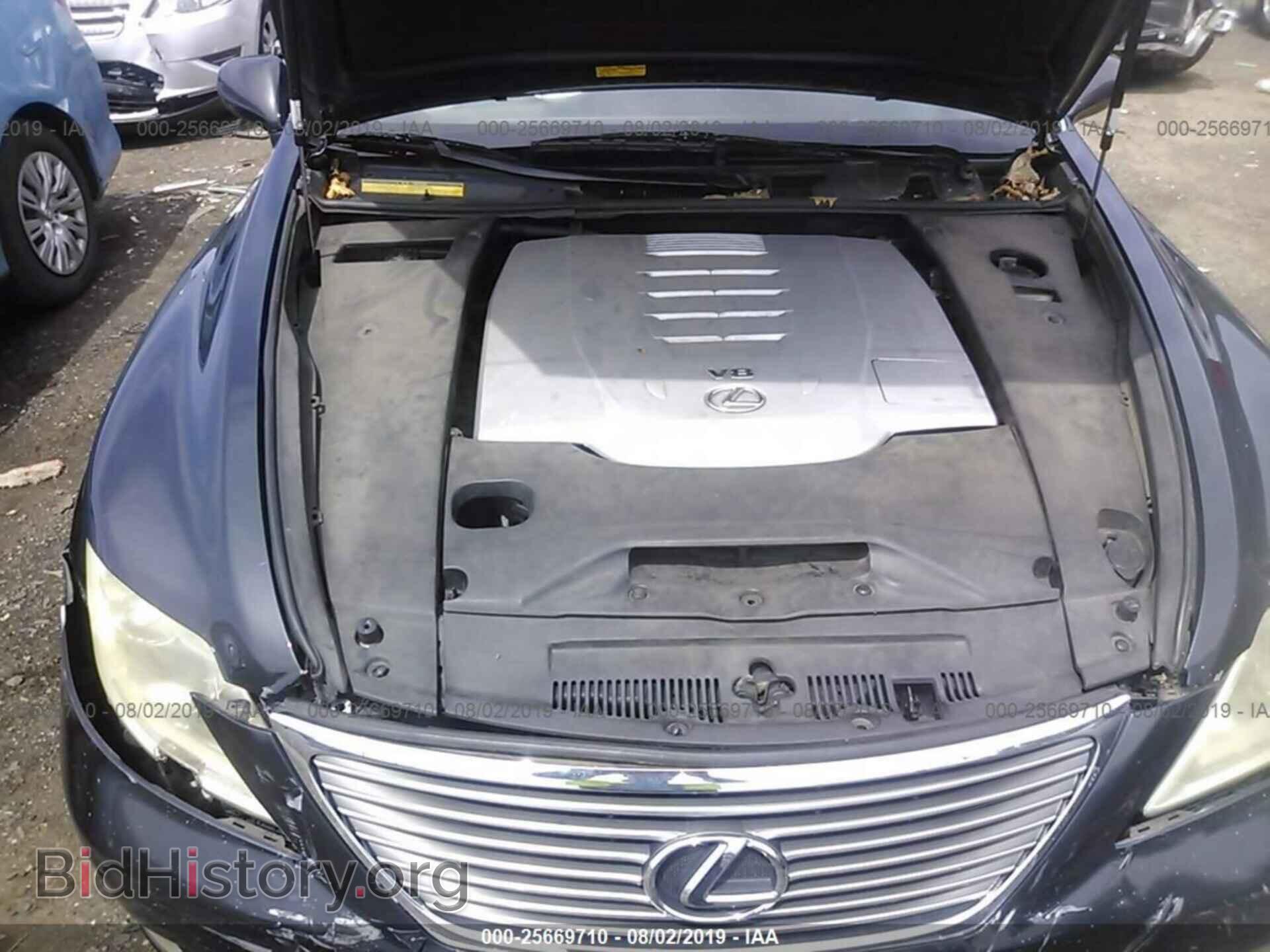 2007 LEXUS LS - VIN: JTHBL46F975033240 - Photo 10