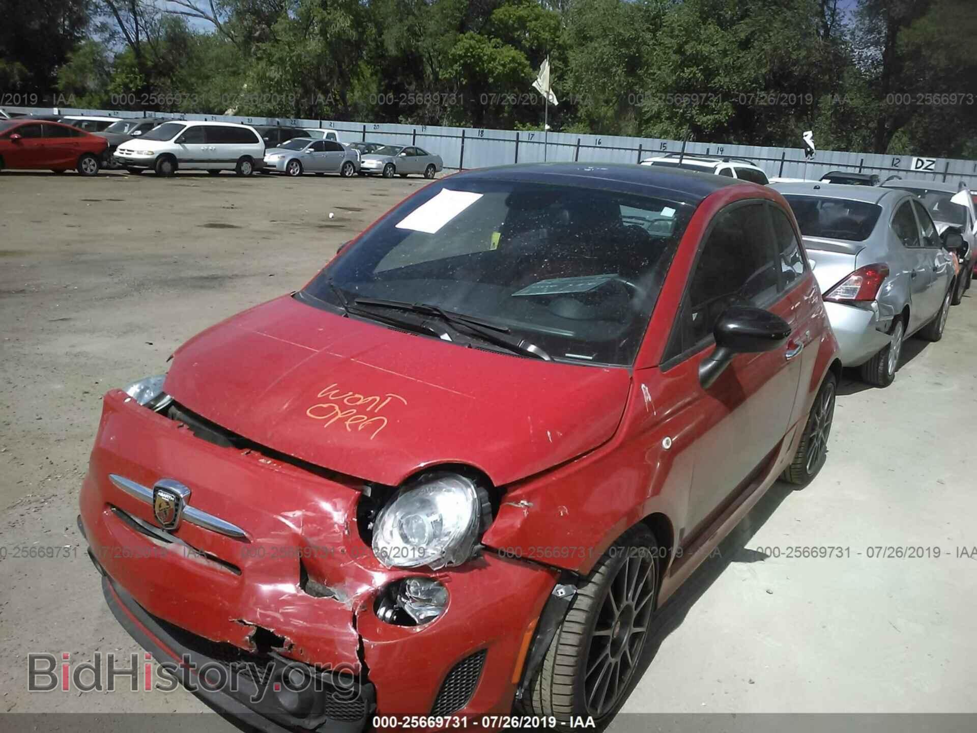2014 FIAT 500 - VIN: 3C3CFFFH7ET165294 - Фото 2