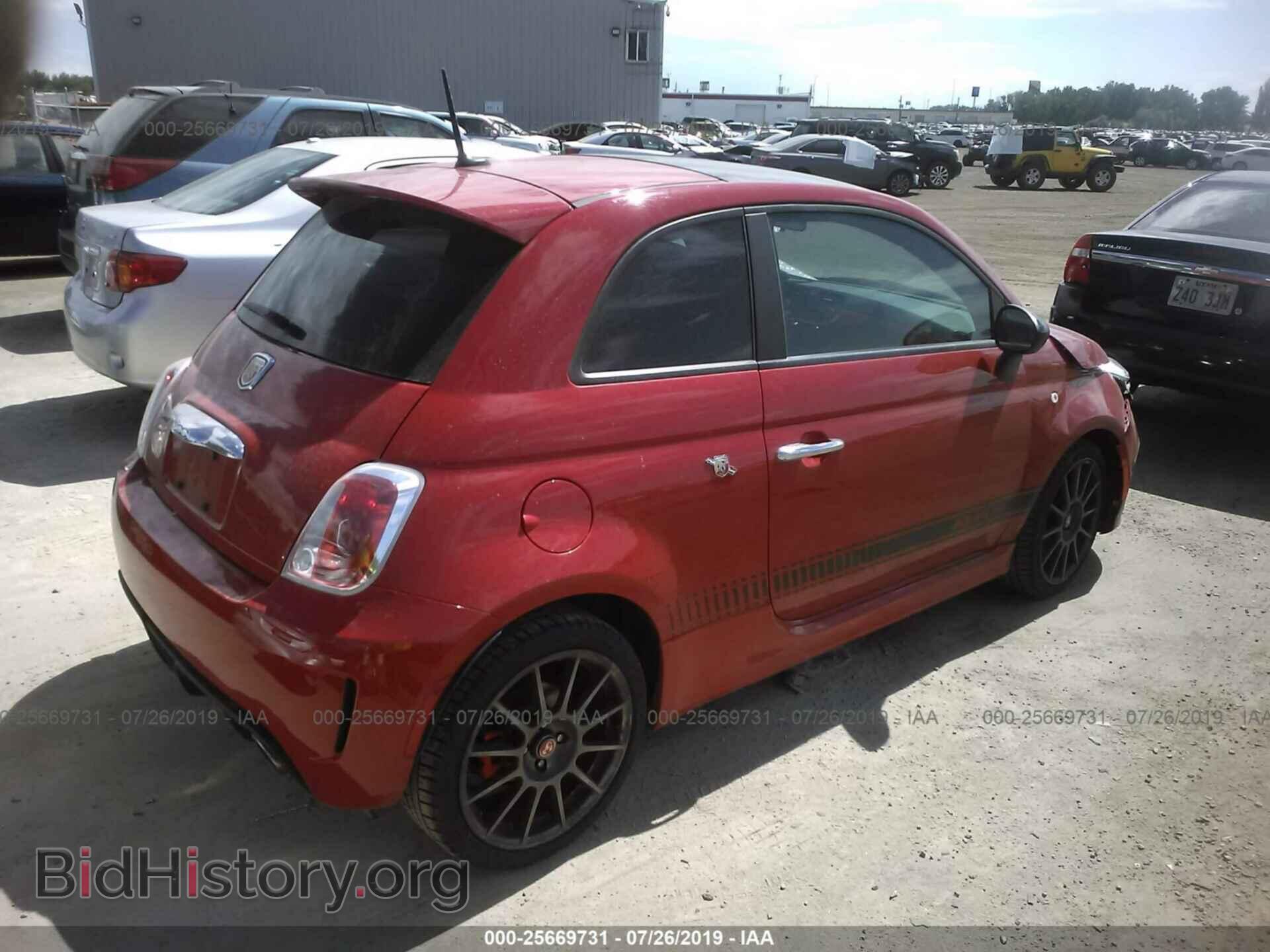 2014 FIAT 500 - VIN: 3C3CFFFH7ET165294 - Фото 4