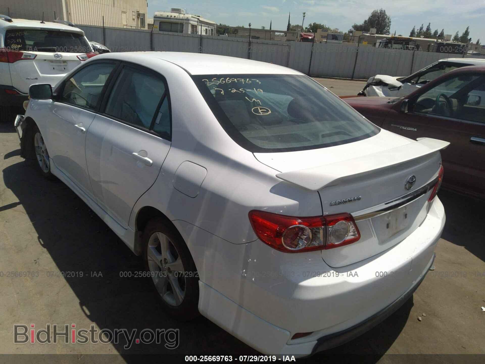 2013 TOYOTA COROLLA - VIN: 5YFBU4EE3DP199761 - Фото 3
