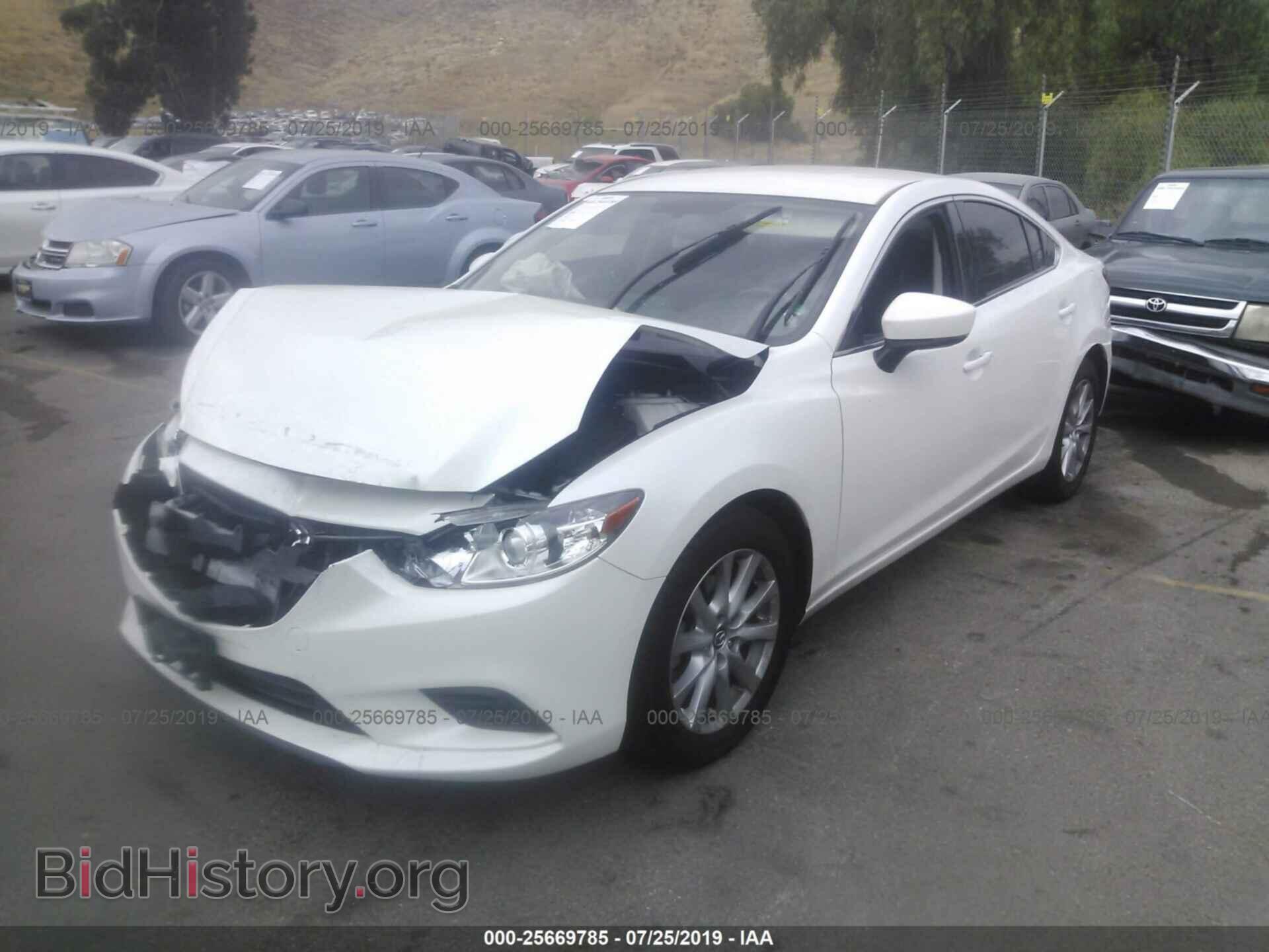 2017 MAZDA 6 - VIN: JM1GL1U52H1130966 - Фото 2