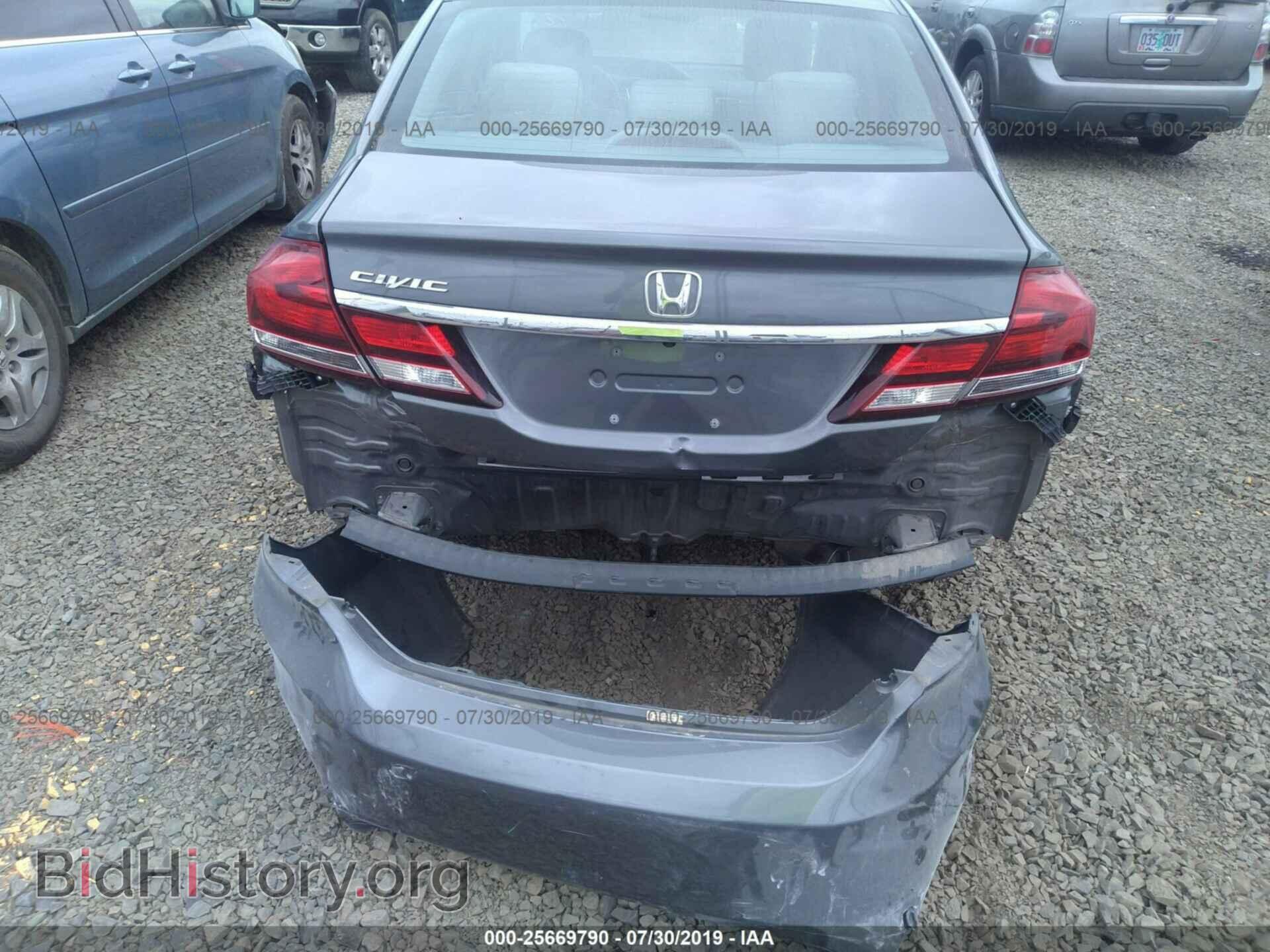 2013 HONDA CIVIC - VIN: 19XFB2F57DE289202 - Фото 6