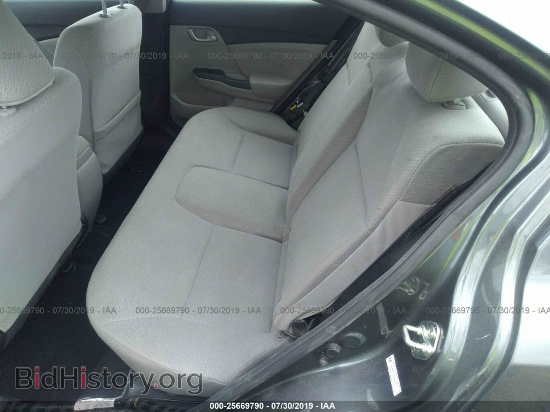 2013 HONDA CIVIC - VIN: 19XFB2F57DE289202 - Фото 8