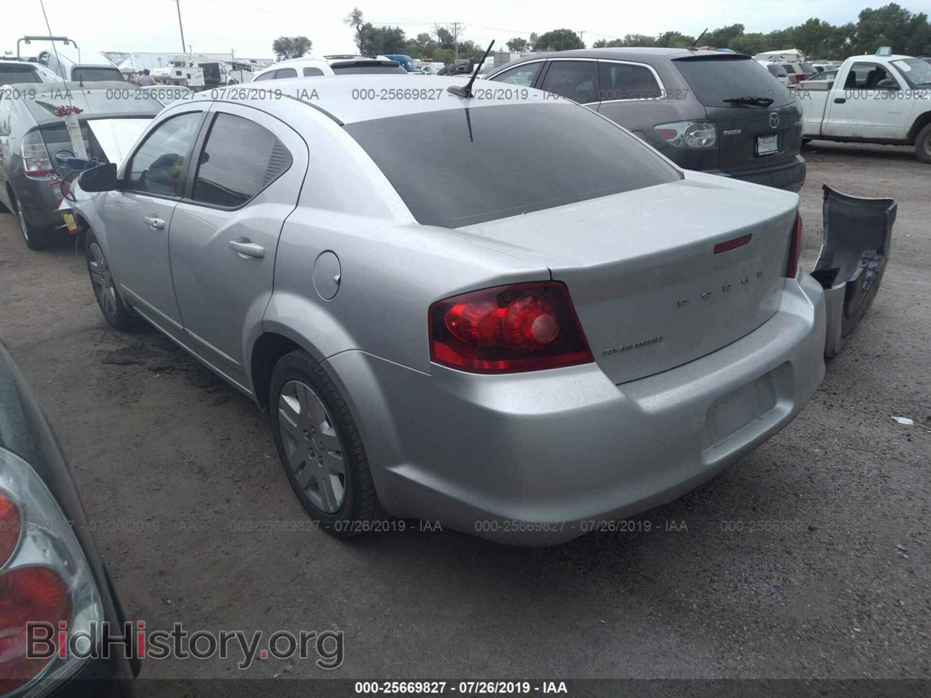 2012 DODGE AVENGER - VIN: 1C3CDZAB0CN322705 - Фото 3