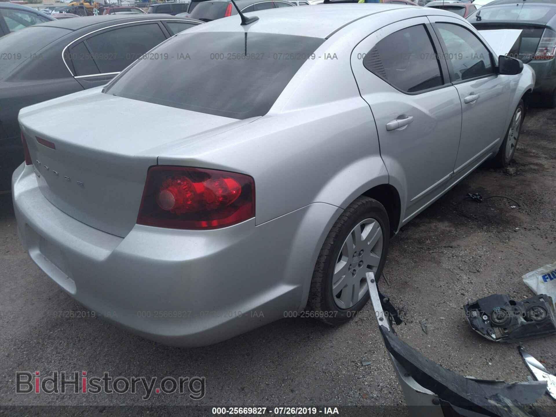 2012 DODGE AVENGER - VIN: 1C3CDZAB0CN322705 - Фото 4