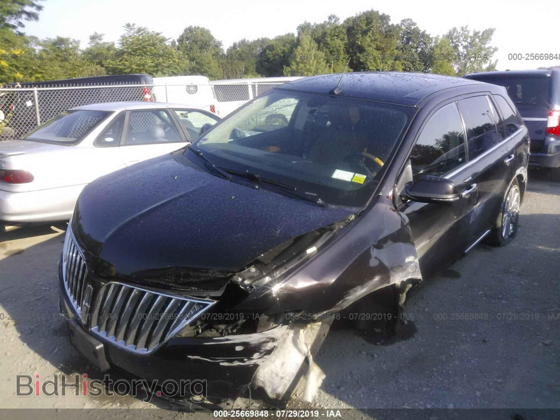 2013 LINCOLN MKX - VIN: 2LMDJ8JK3DBL61045 - Фото 2