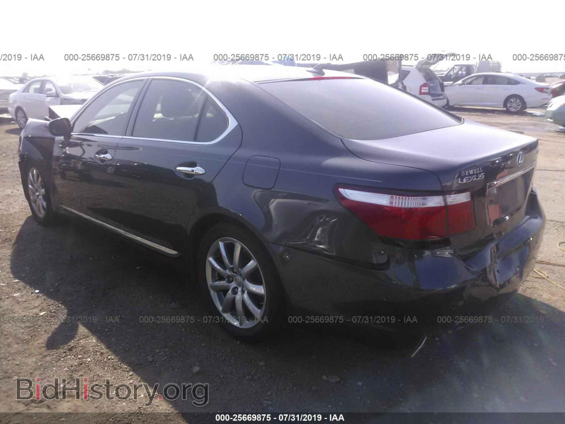 2009 LEXUS LS - VIN: JTHBL46F795091091 - Фото 3