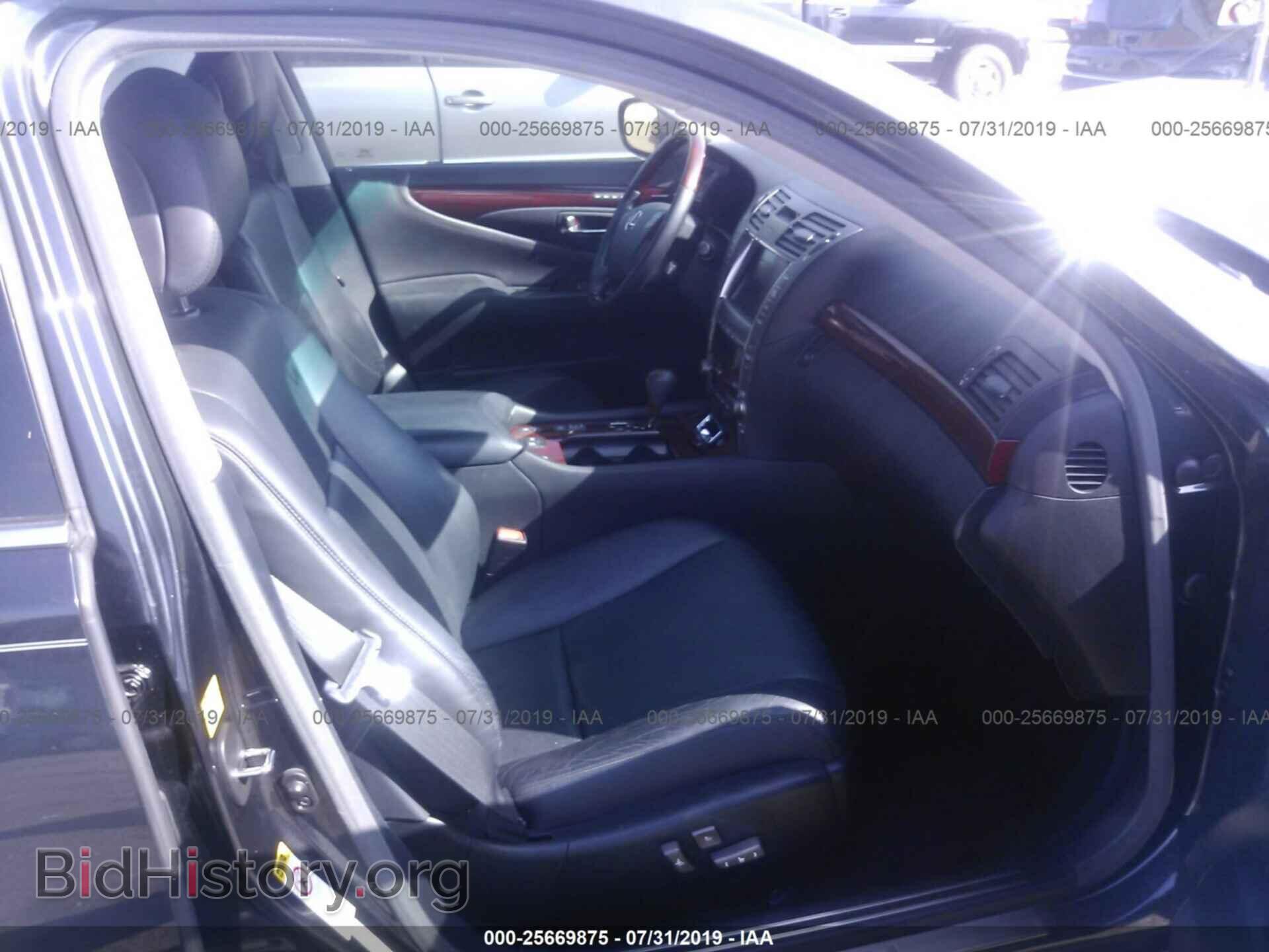 2009 LEXUS LS - VIN: JTHBL46F795091091 - Фото 5
