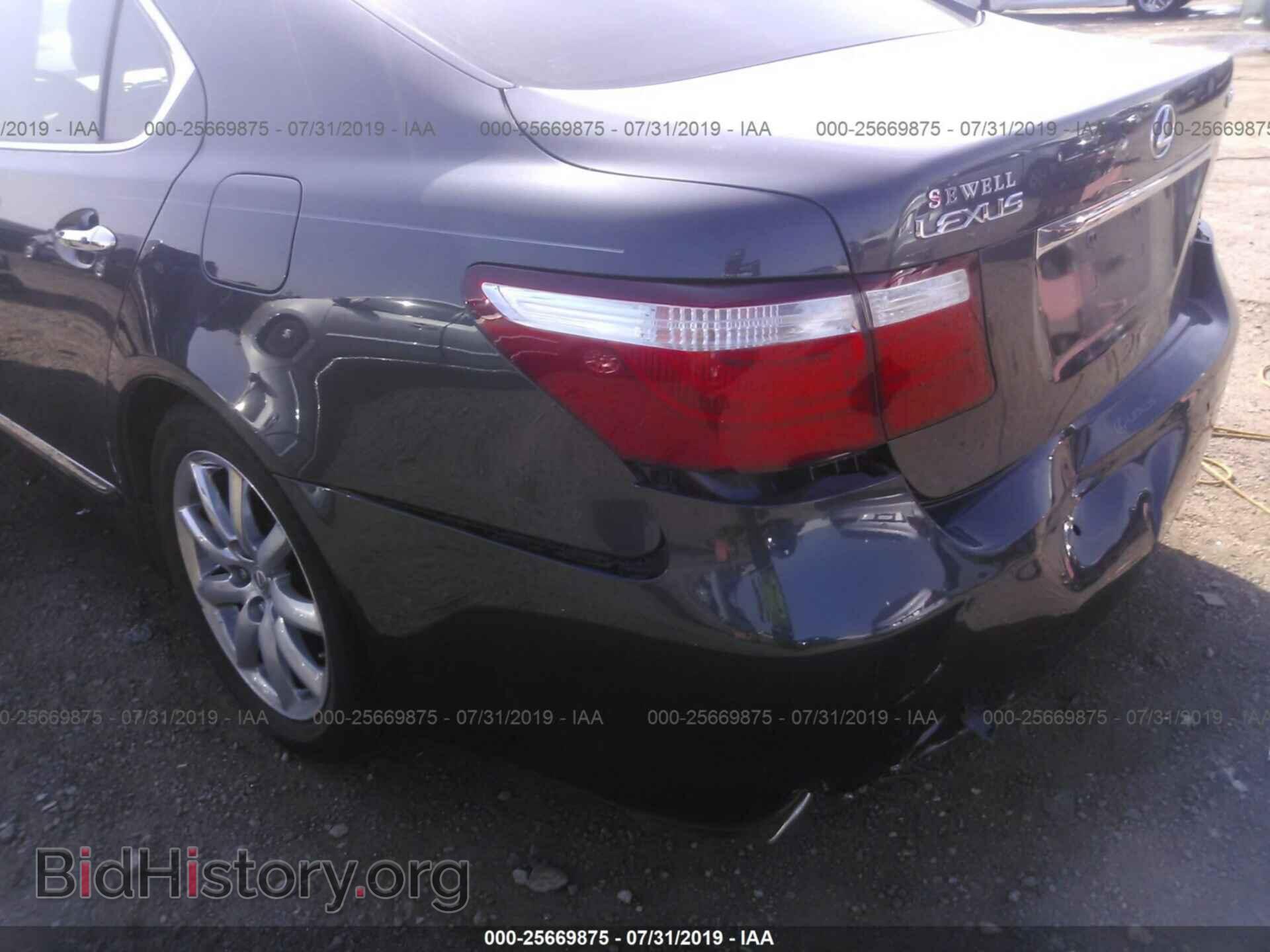 2009 LEXUS LS - VIN: JTHBL46F795091091 - Фото 6