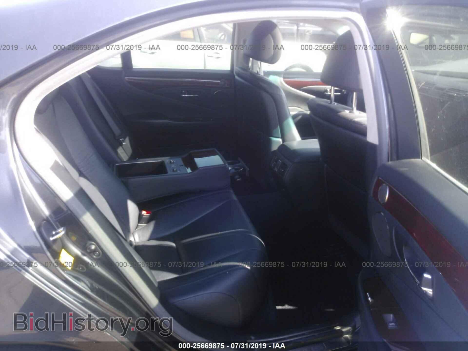 2009 LEXUS LS - VIN: JTHBL46F795091091 - Фото 8