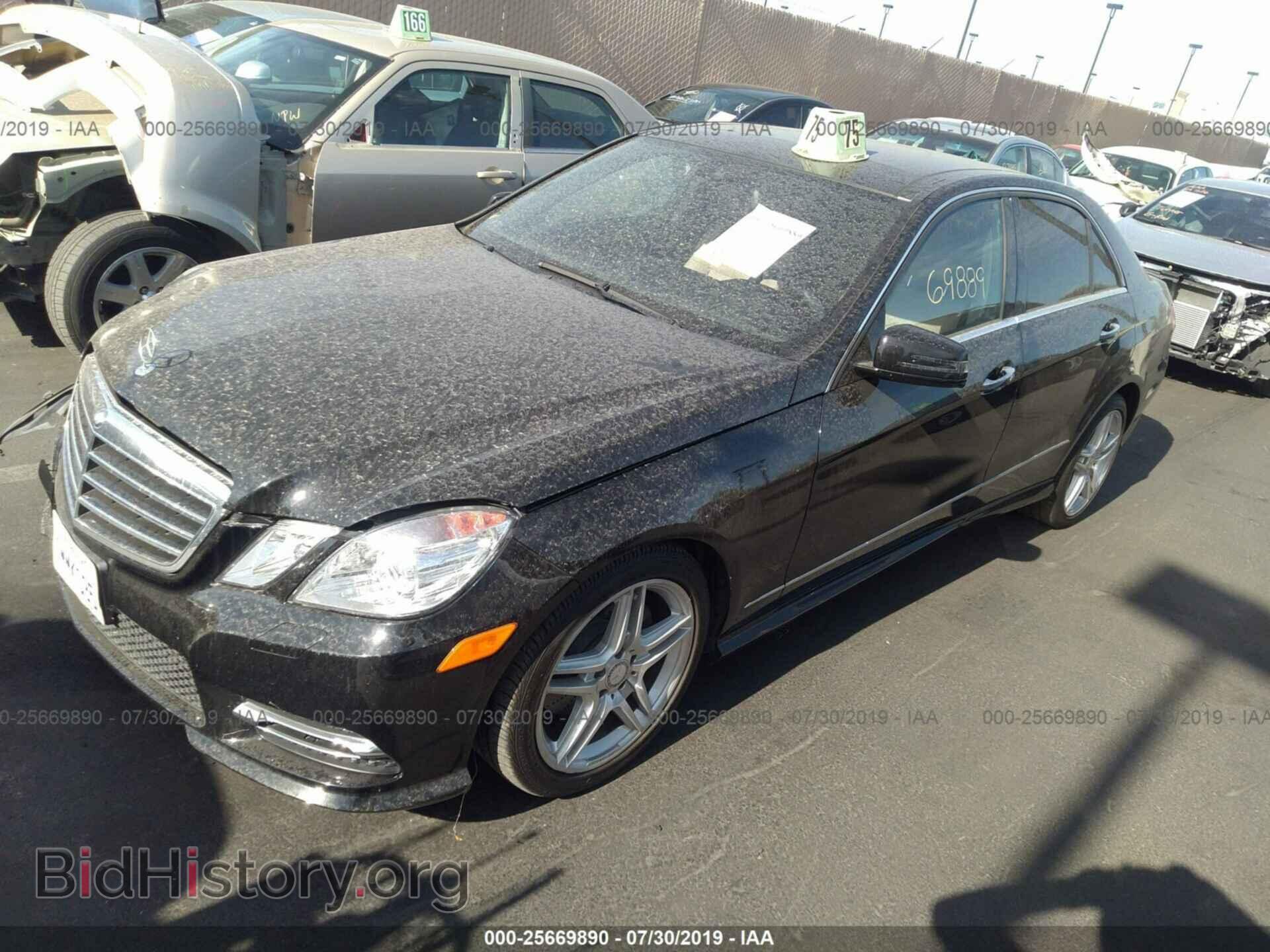 2013 MERCEDES-BENZ E - VIN: WDDHF5KB9DA704474 - Фото 2