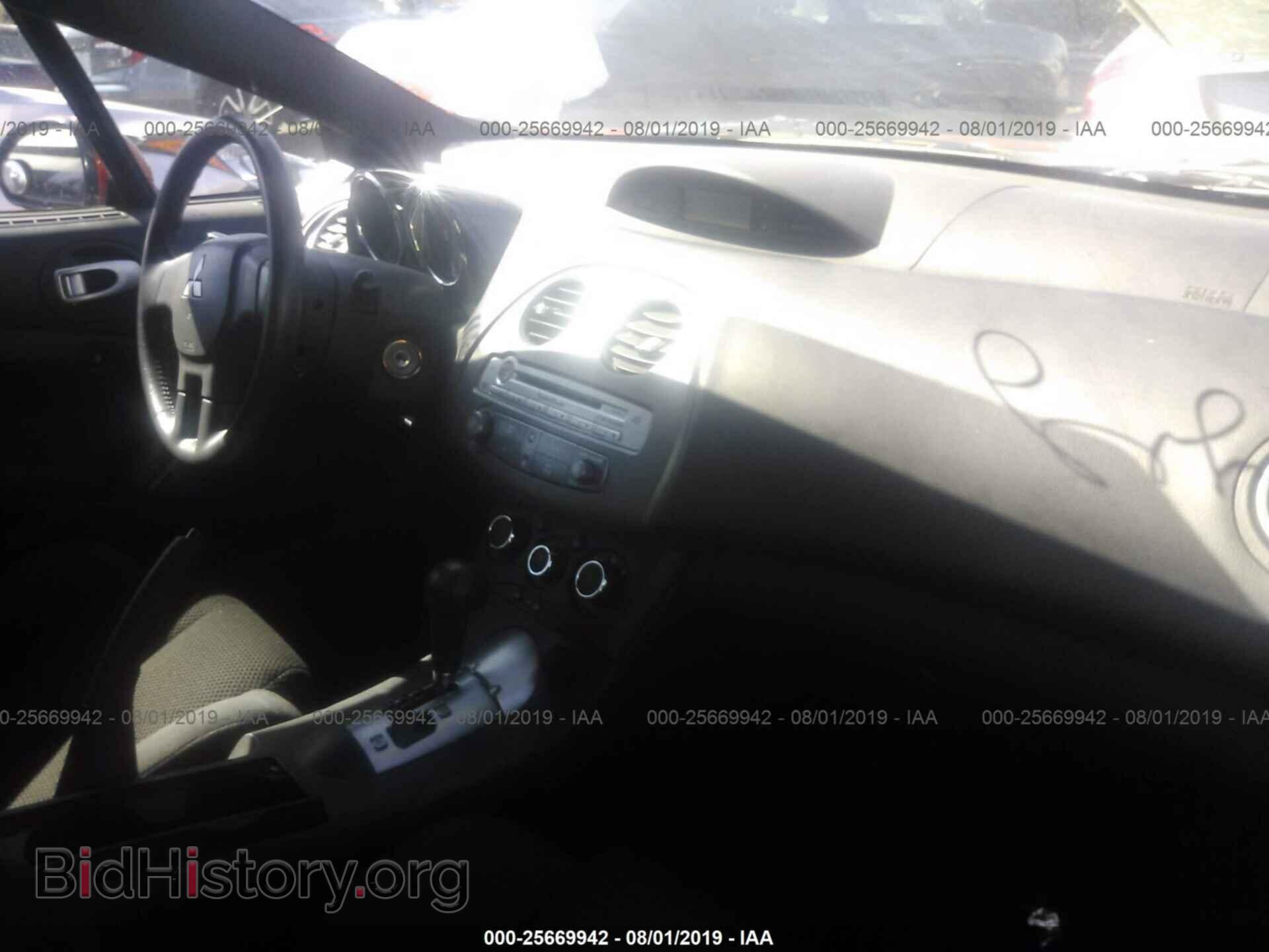 2007 MITSUBISHI ECLIPSE - VIN: 4A3AL25F07E072606 - Фото 5