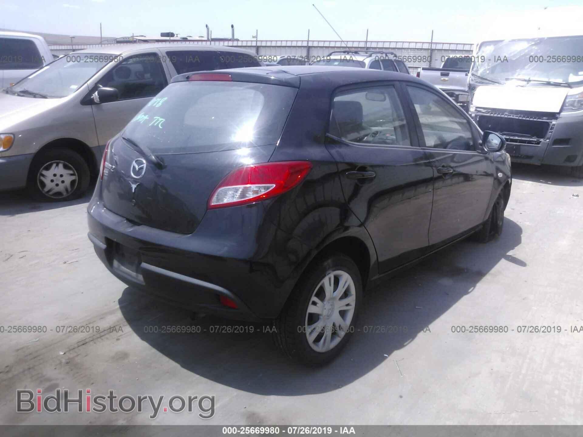 2012 MAZDA MAZDA2 - VIN: JM1DE1KY1C0136489 - Фото 4
