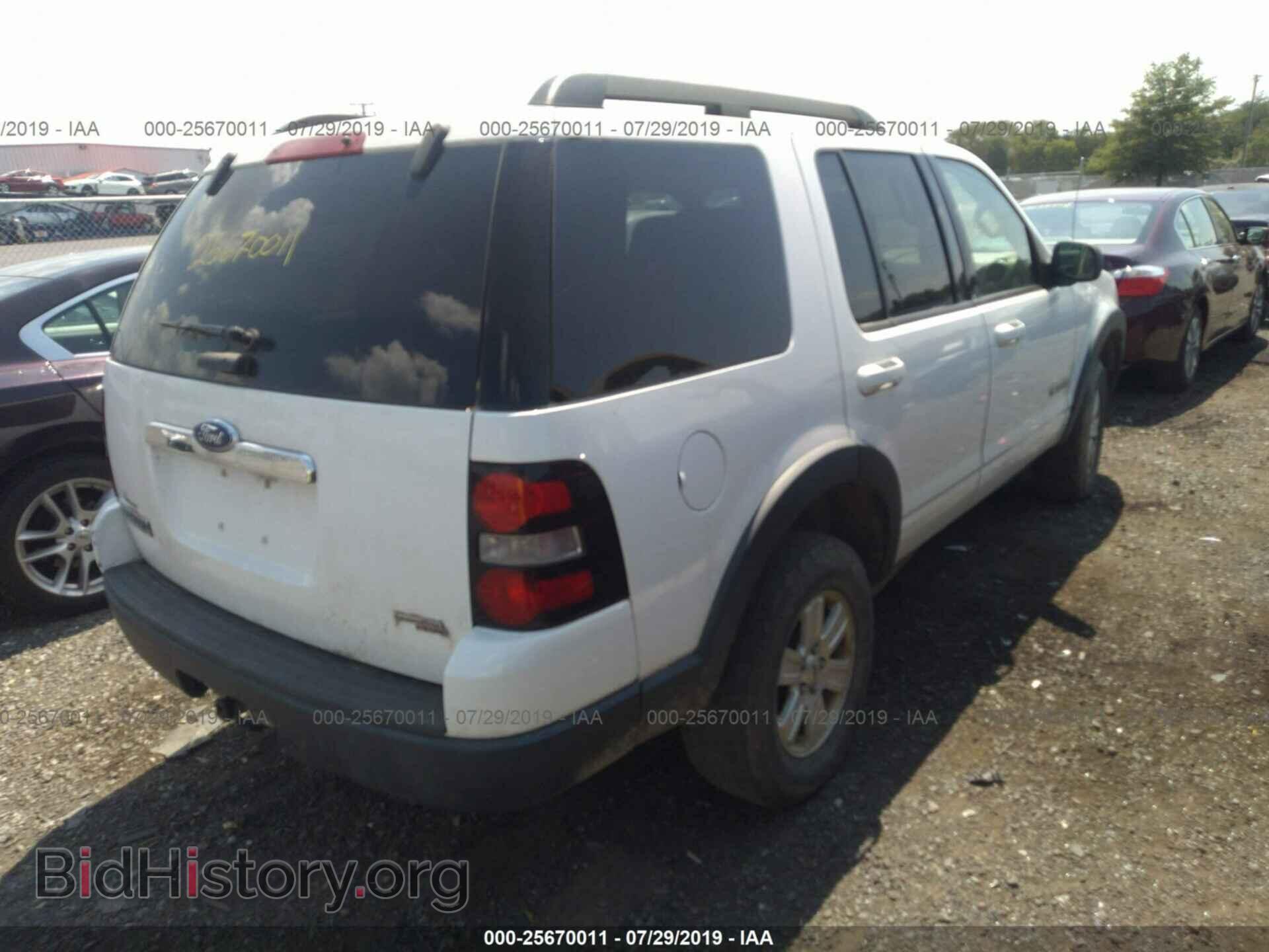 2007 FORD EXPLORER - VIN: 1FMEU73E87UB45036 - Фото 4