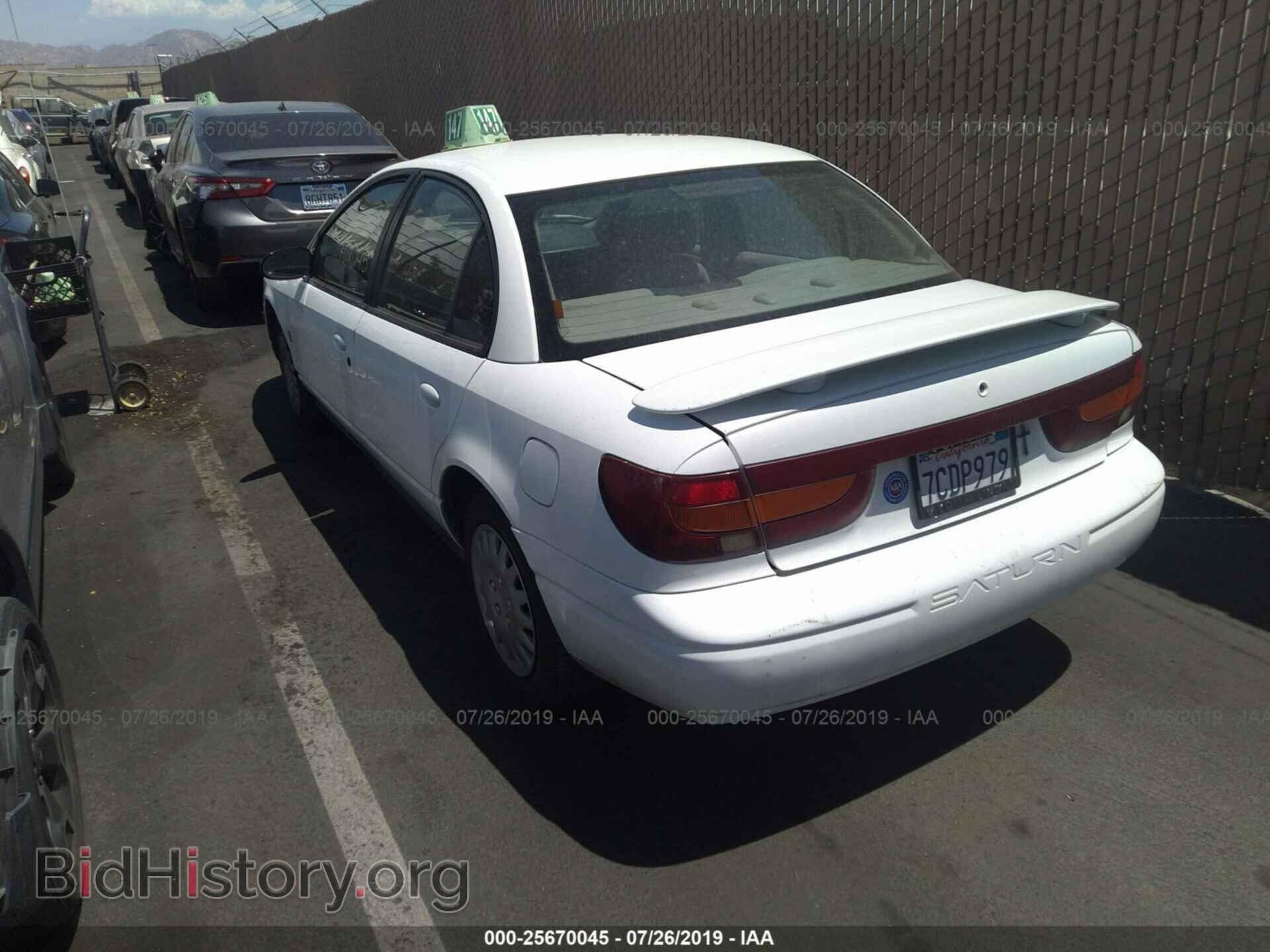 2002 SATURN SL2 - VIN: 1G8ZK52702Z223706 - Фото 3