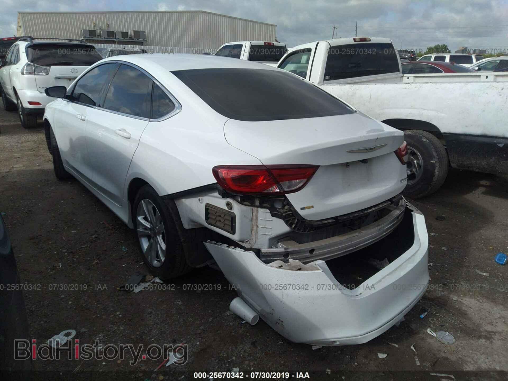 2015 CHRYSLER 200 - VIN: 1C3CCCAB6FN579792 - Фото 3