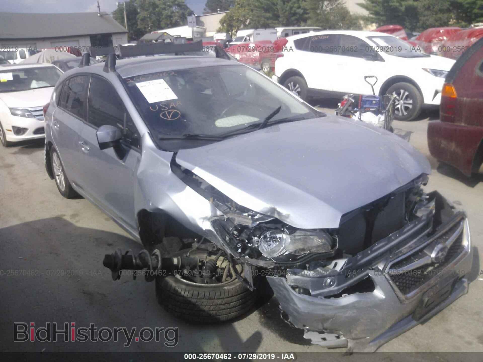 Фотография JF1GPAB63G8268107 - SUBARU IMPREZA 2016