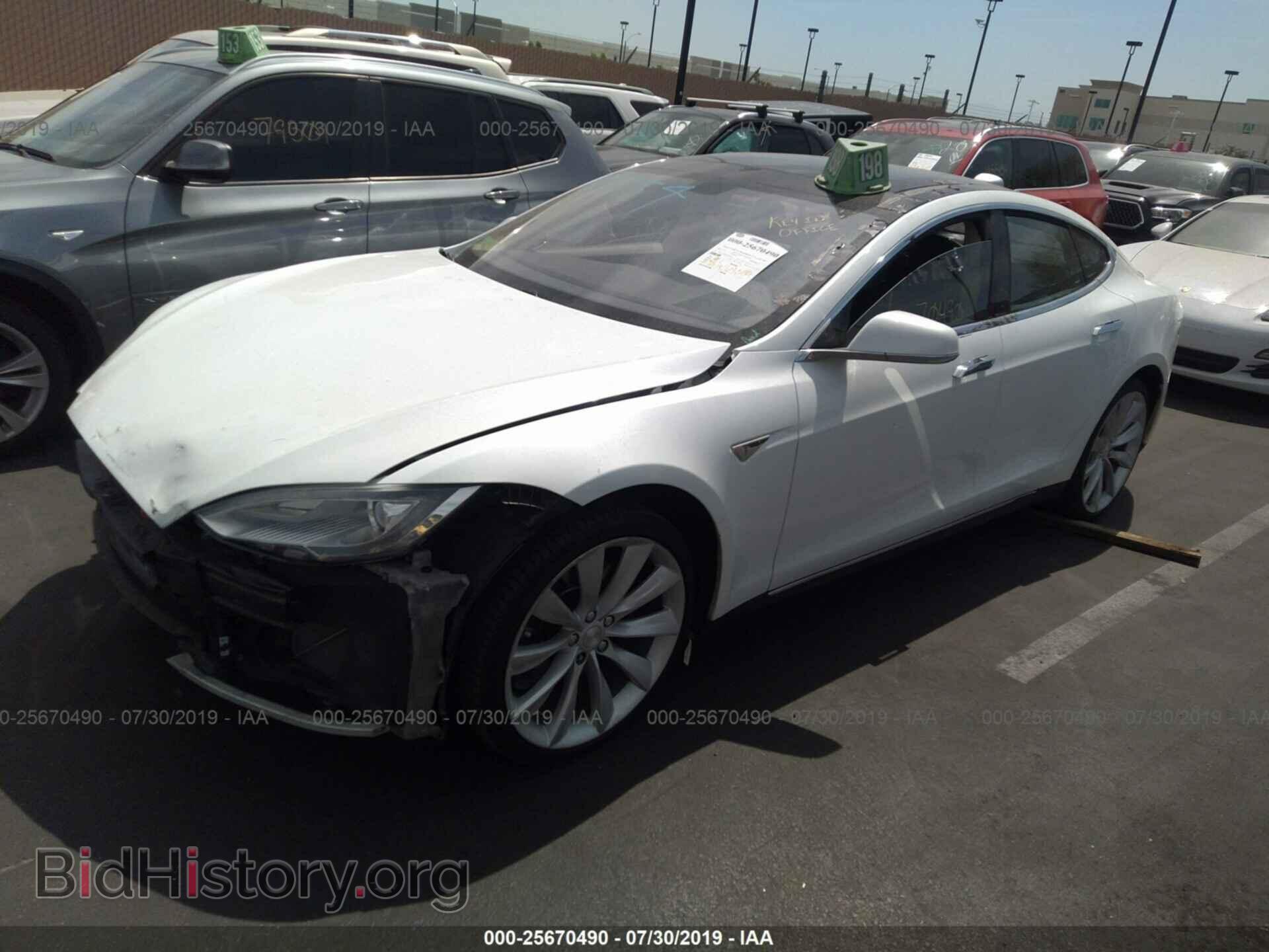 2012 TESLA MODEL S - VIN: 5YJSA1CPXCFP02997 - Photo 2