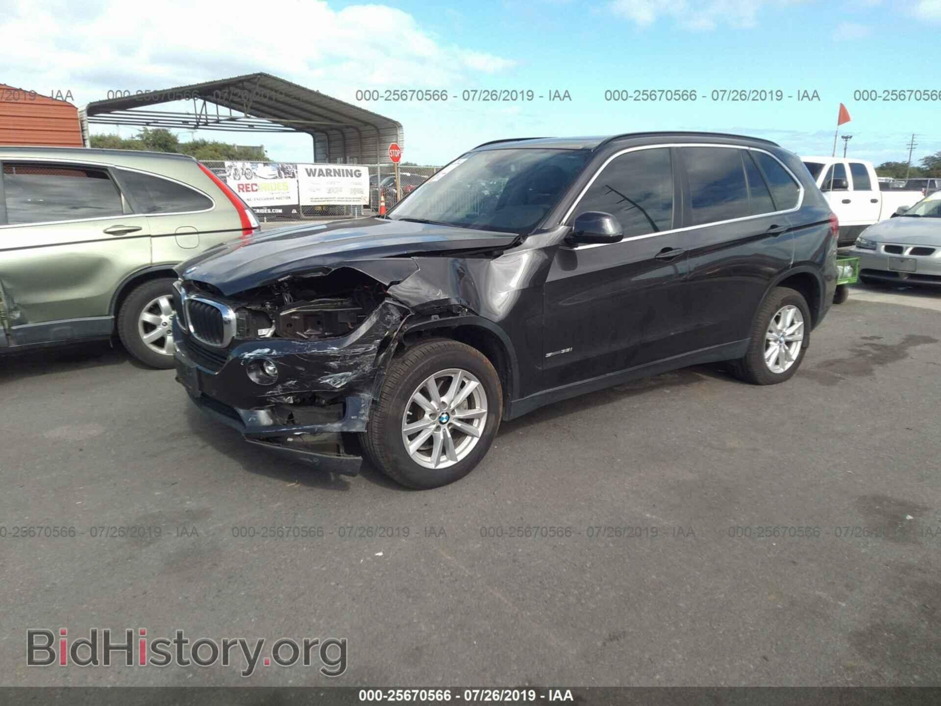 2014 BMW X5 - VIN: 5UXKR2C51E0H32891 - Фото 2