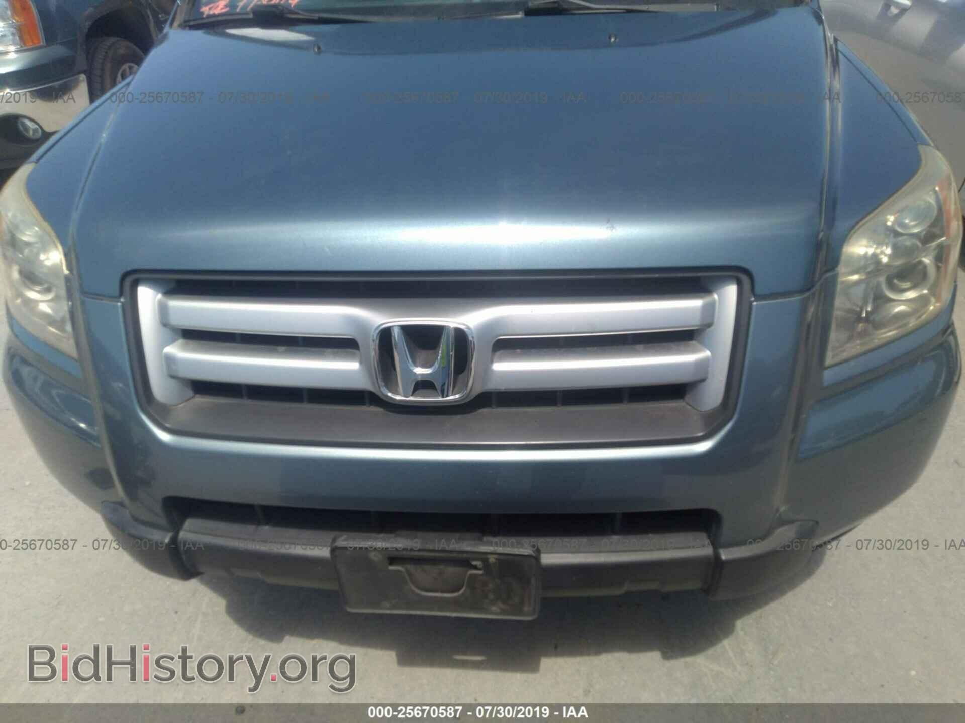 2006 HONDA PILOT - VIN: 5FNYF28106B027090 - Фото 6