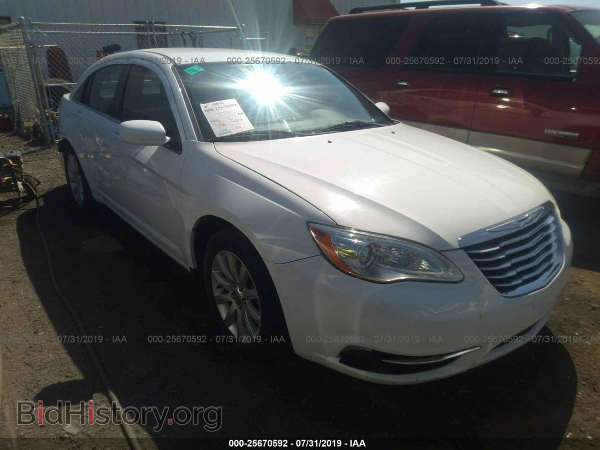 Фотография 1C3CCBBB8CN129937 - CHRYSLER 200 2012
