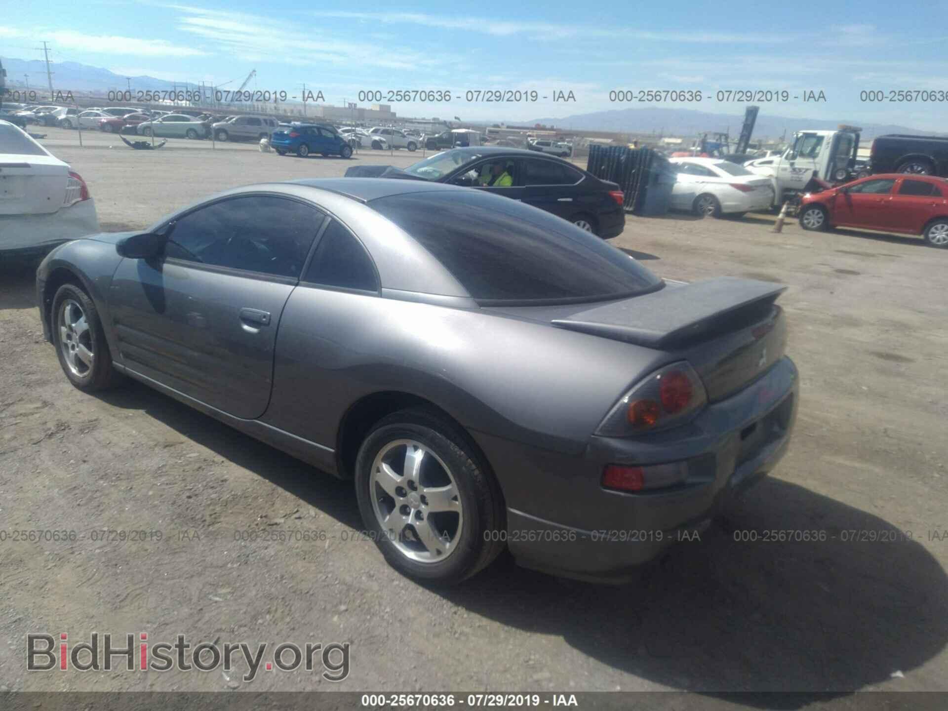 2003 MITSUBISHI ECLIPSE - VIN: 4A3AC44G13E021650 - Фото 3