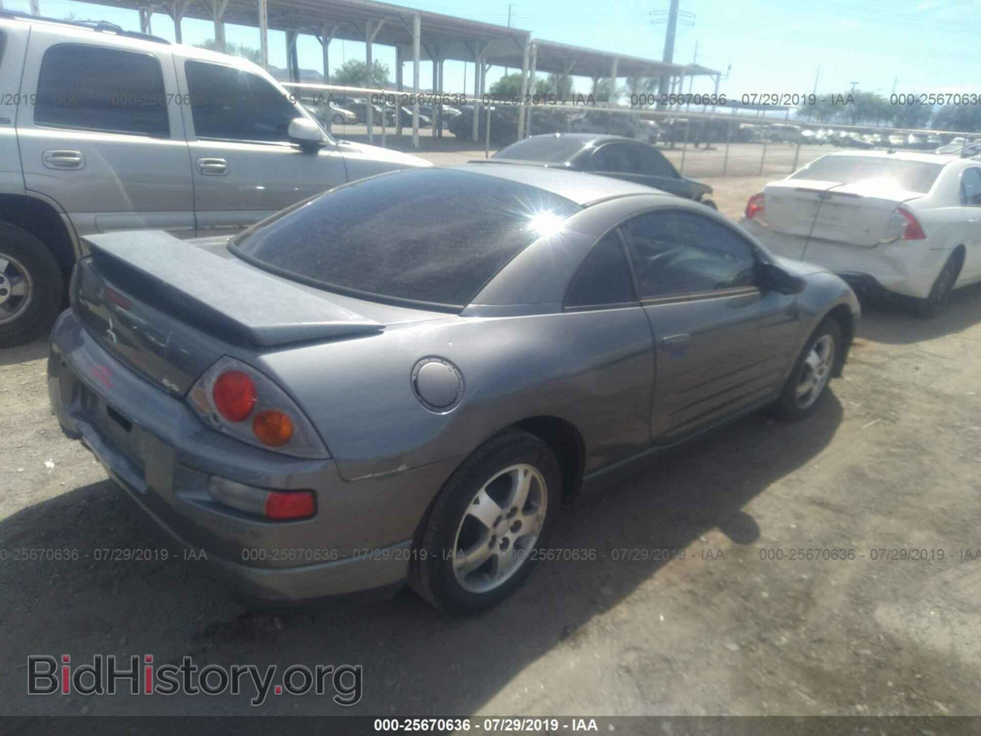 2003 MITSUBISHI ECLIPSE - VIN: 4A3AC44G13E021650 - Фото 4