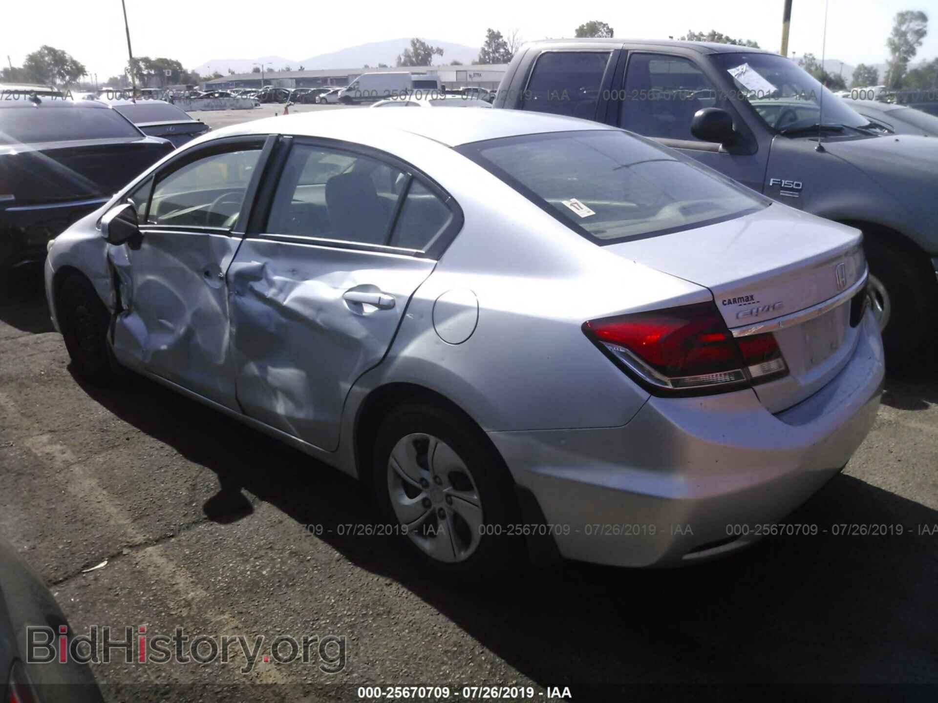 2013 HONDA CIVIC - VIN: 2HGFB2F55DH557203 - Photo 3