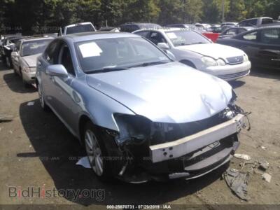 2010 Lexus IS 250, голубой — VIN JTHCF5C27A5036633, IAAI