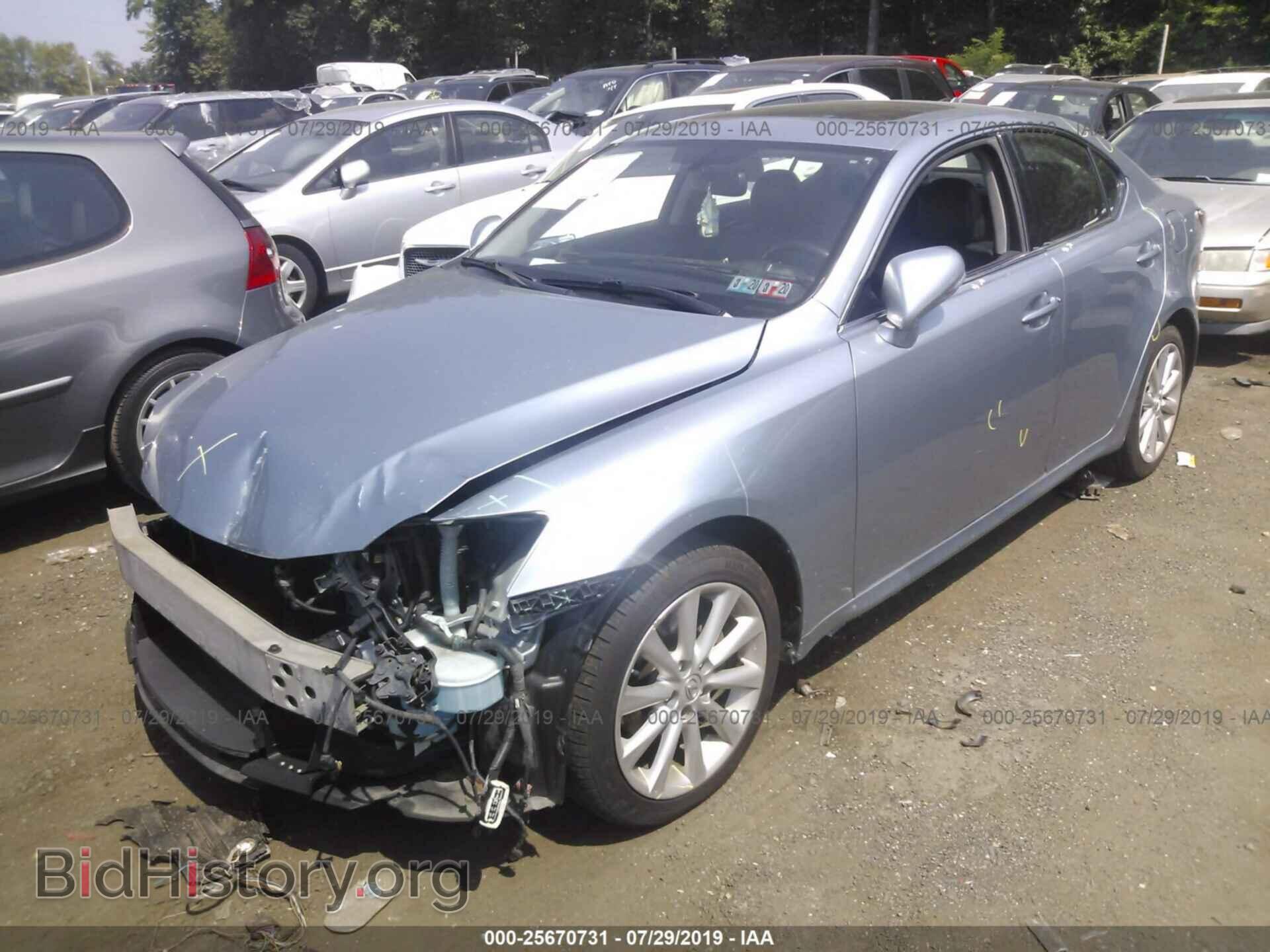 2010 LEXUS IS - VIN: JTHCF5C27A5036633 - Фото 2