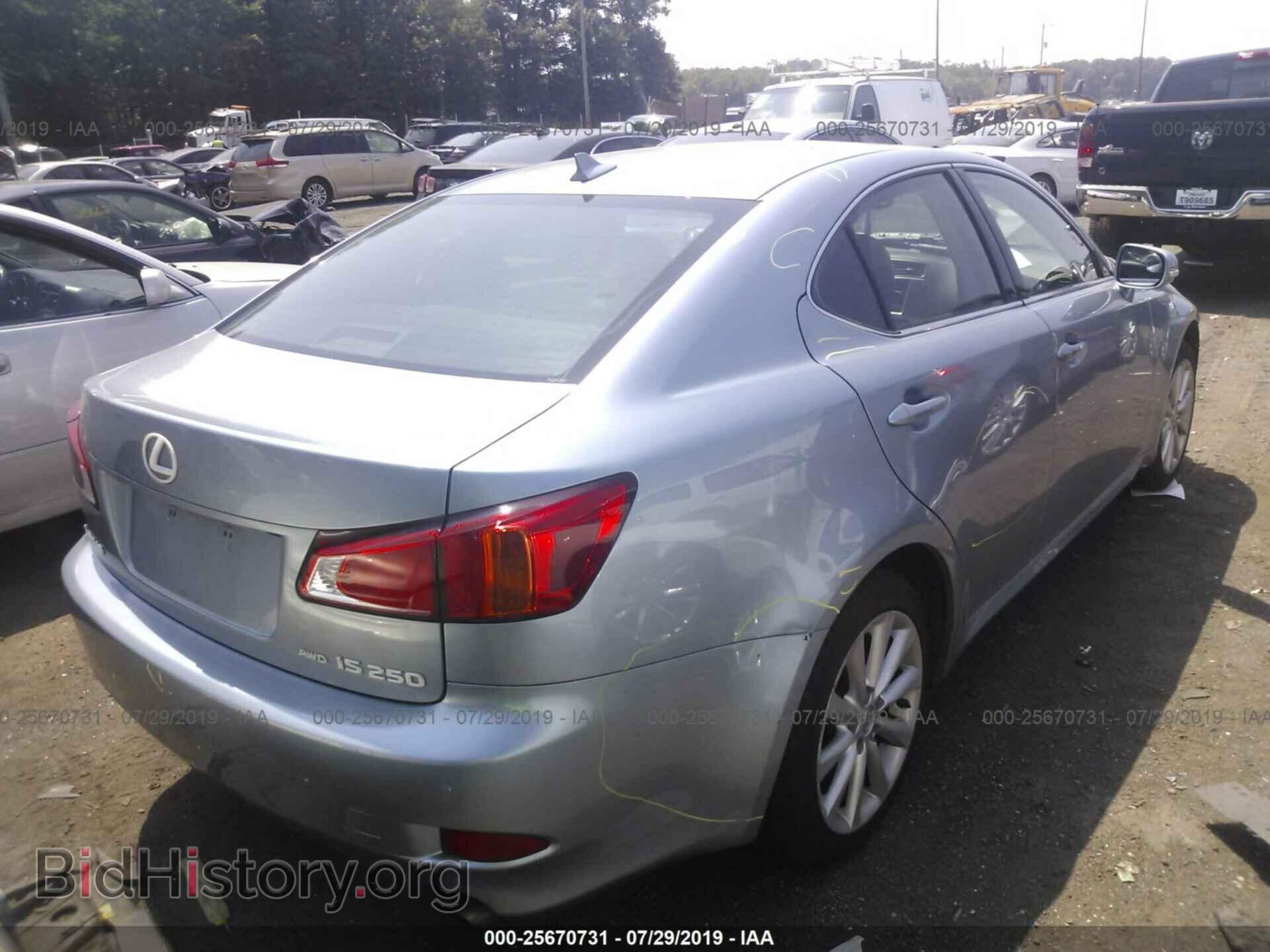 2010 LEXUS IS - VIN: JTHCF5C27A5036633 - Фото 4
