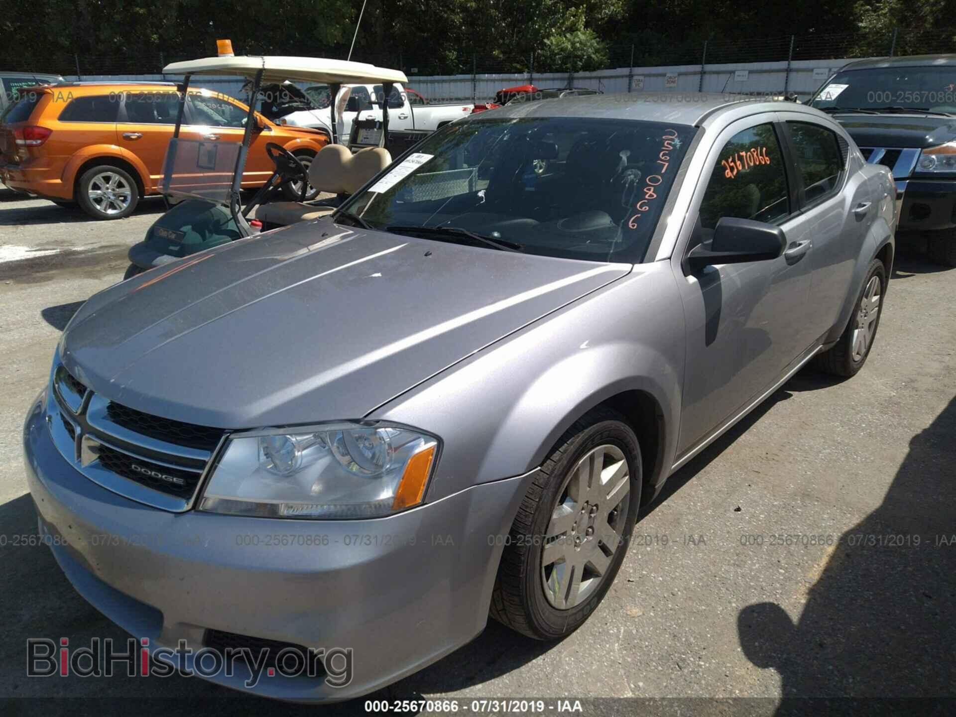 2013 DODGE AVENGER - VIN: 1C3CDZAB8DN746246 - Фото 2