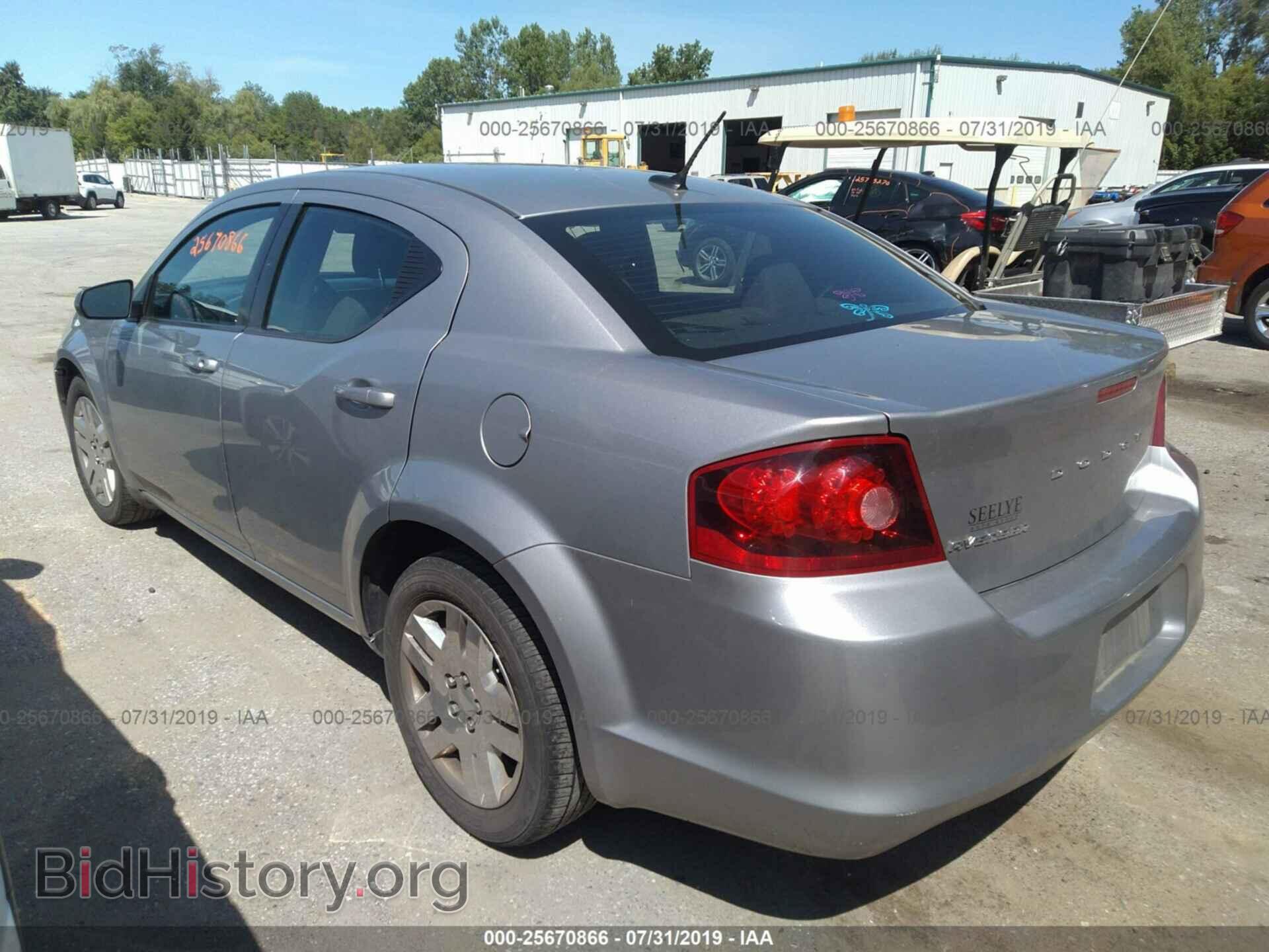 2013 DODGE AVENGER - VIN: 1C3CDZAB8DN746246 - Фото 3