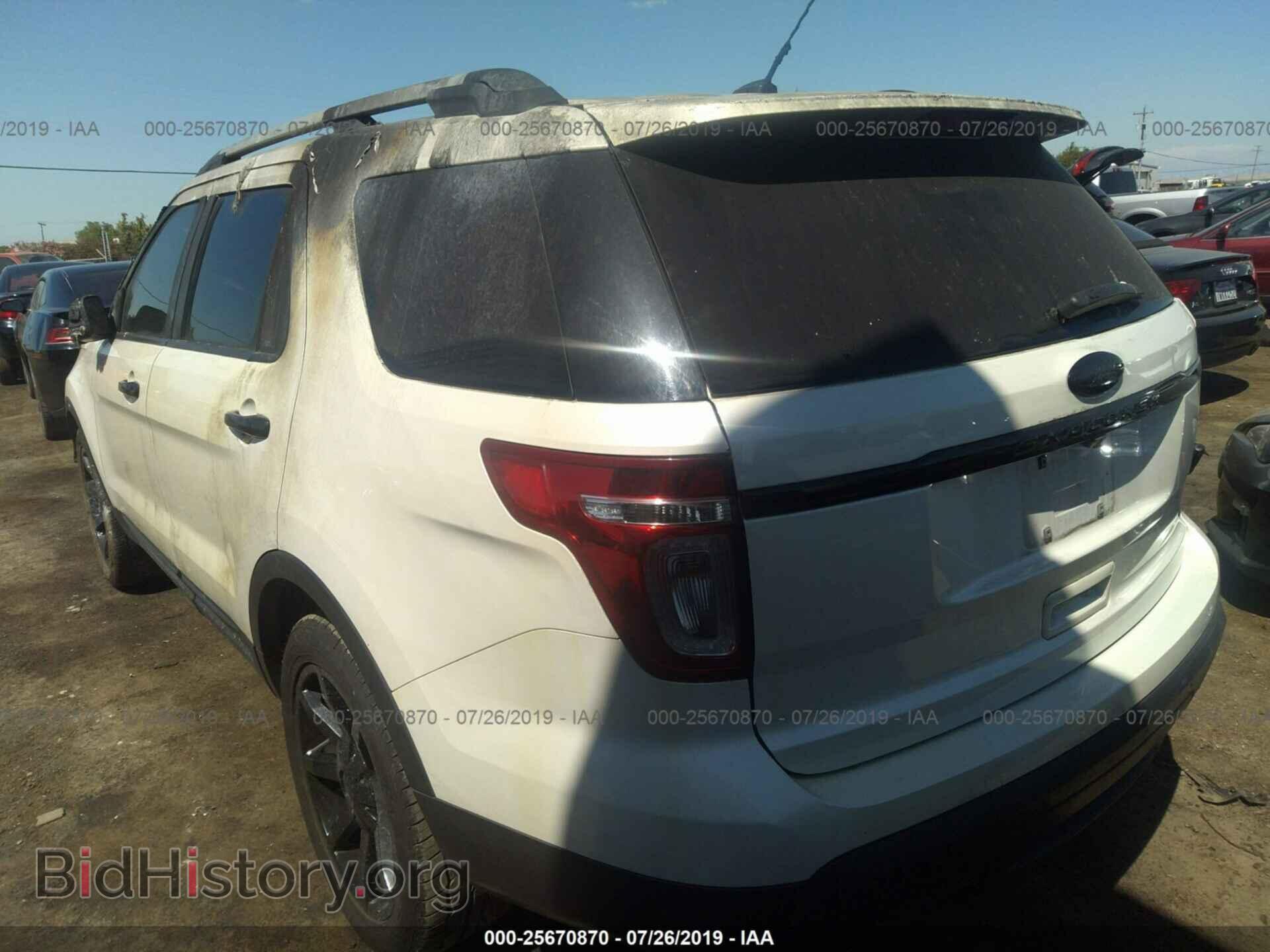 2013 FORD EXPLORER - VIN: 1FM5K7D83DGA45838 - Photo 3