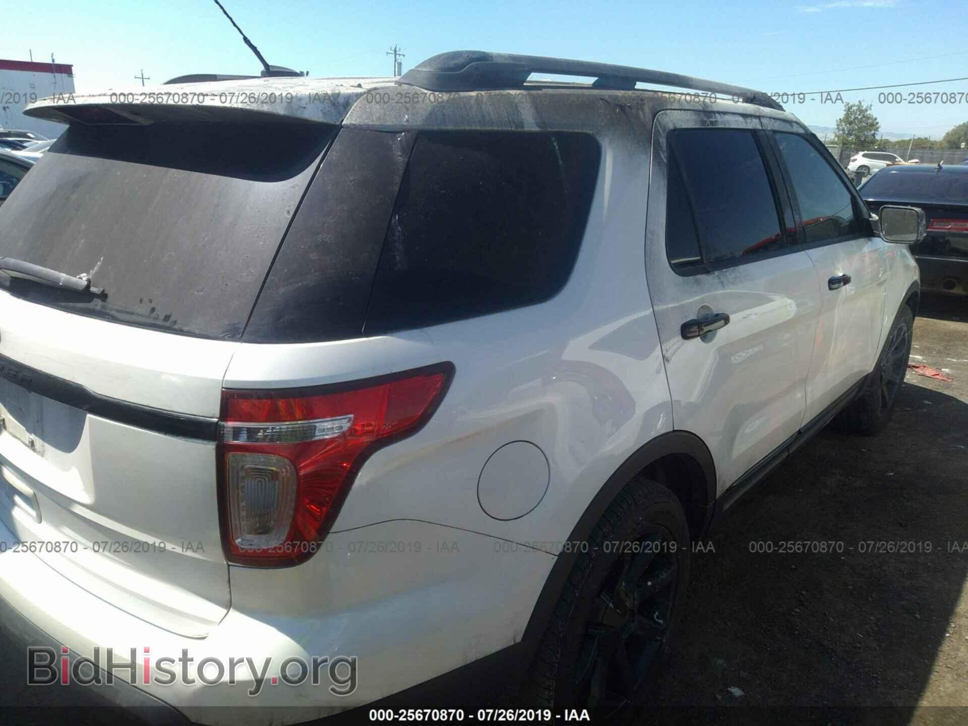 2013 FORD EXPLORER - VIN: 1FM5K7D83DGA45838 - Photo 4