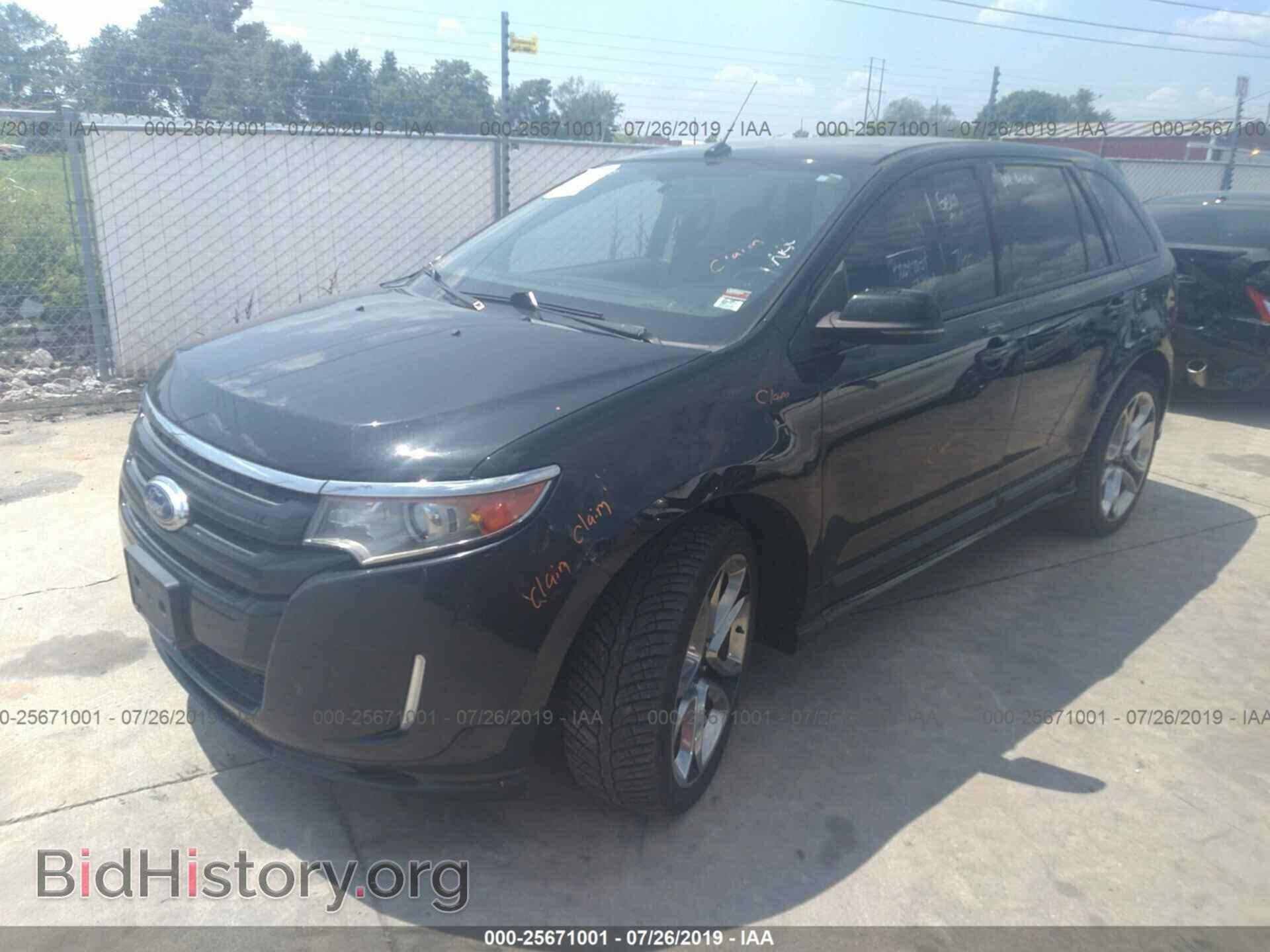 2013 FORD EDGE - VIN: 2FMDK4AK2DBB86580 - Photo 2