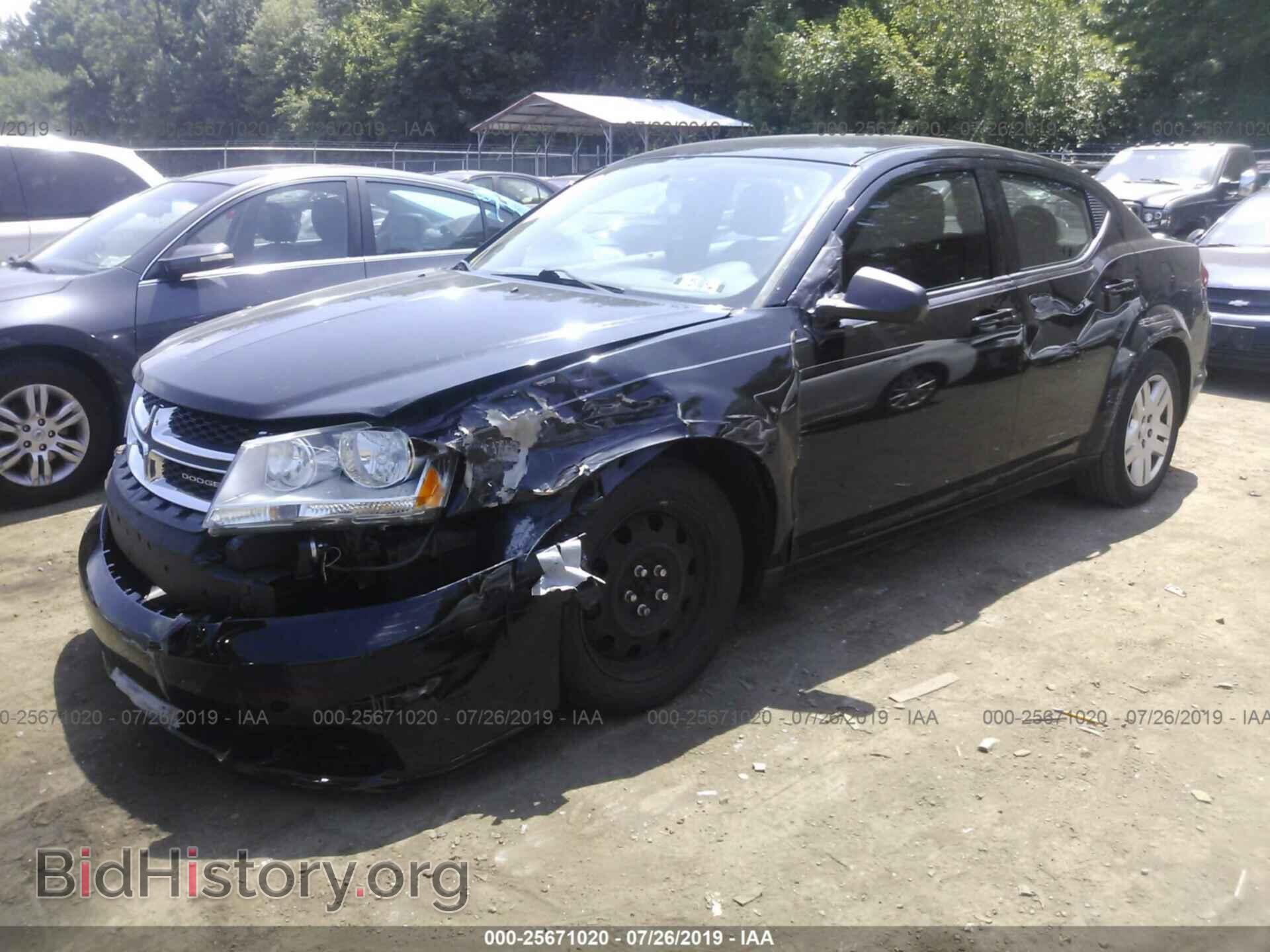 2014 DODGE AVENGER - VIN: 1C3CDZAB7EN126683 - Photo 2
