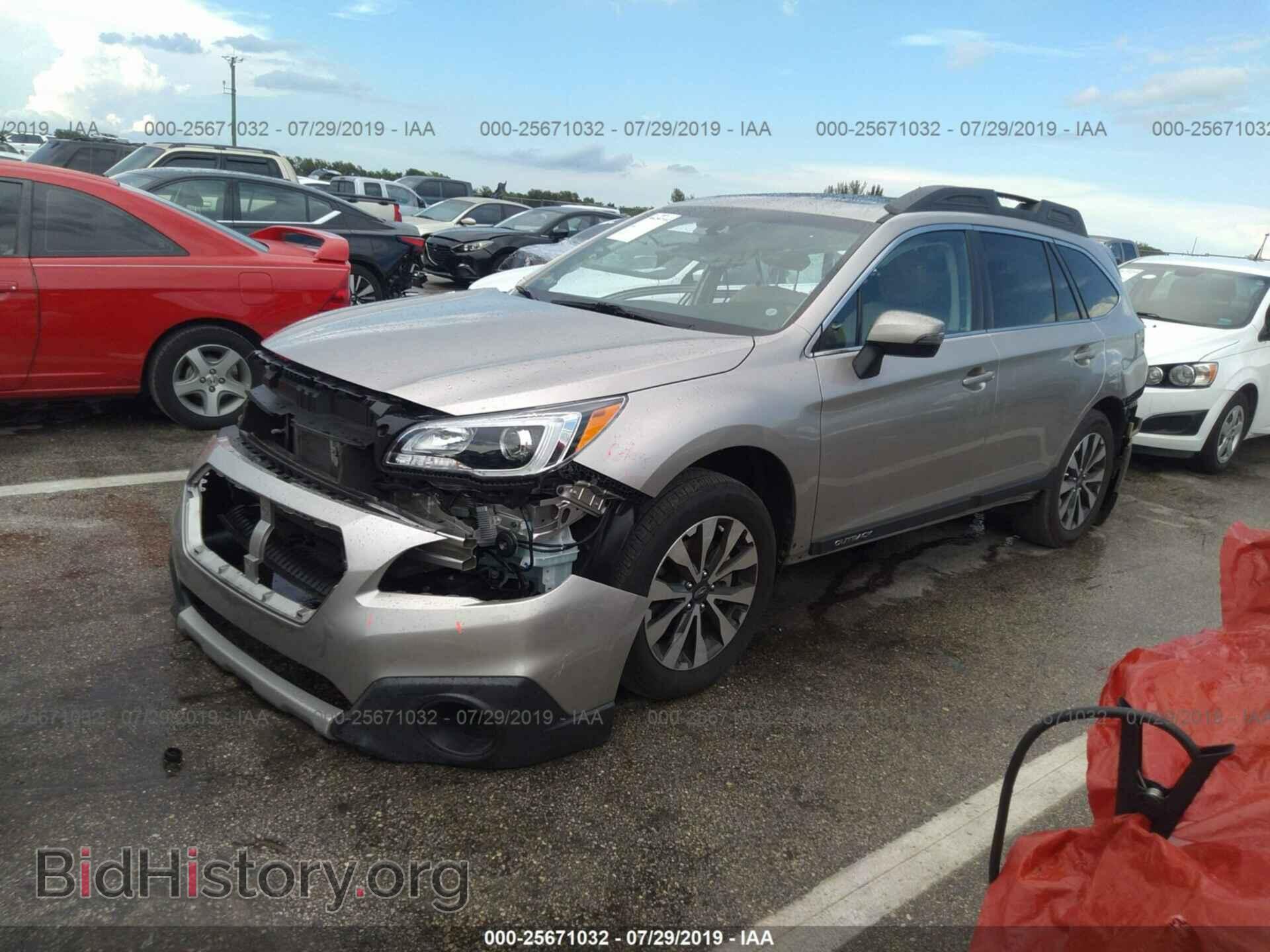 2017 SUBARU OUTBACK - VIN: 4S4BSENC3H3300737 - Фото 2